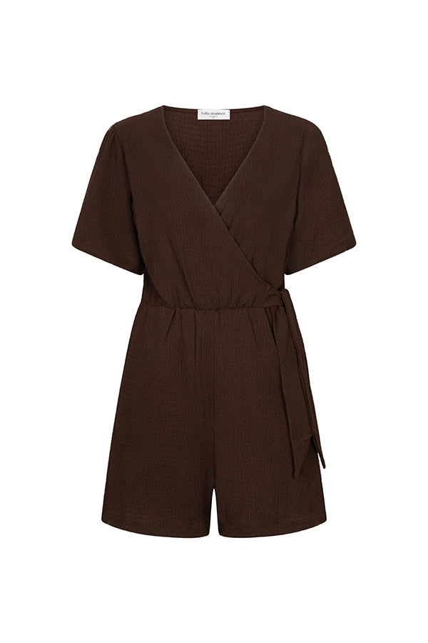 Lofty Manner Playsuit Maddie Brown
