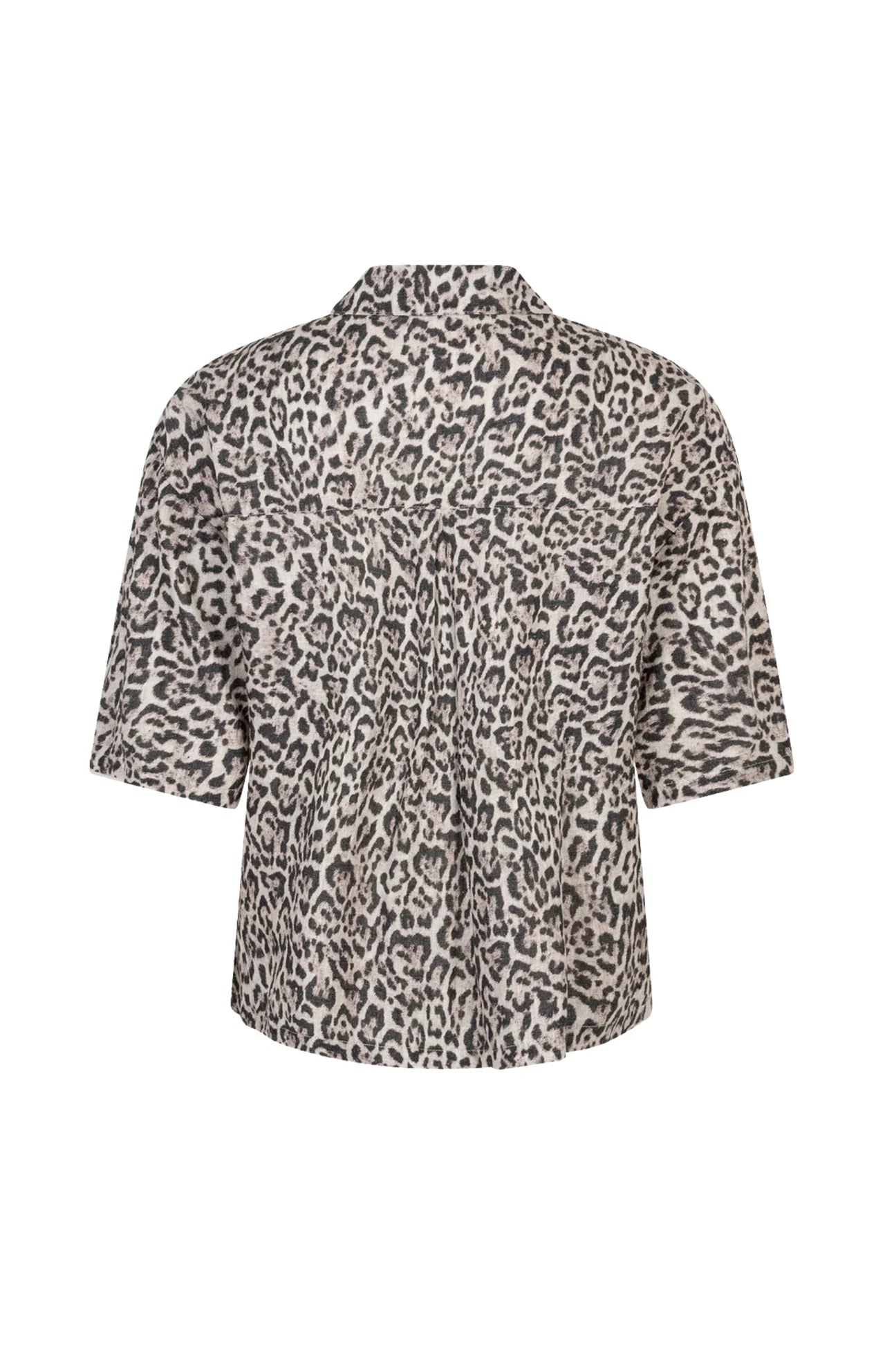 Red Button Nora Leopard