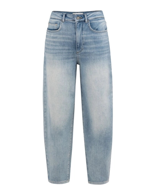 YAYA Denim Broek Mid Blue