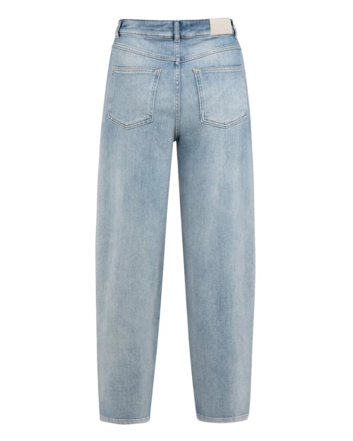 YAYA Denim Broek Mid Blue