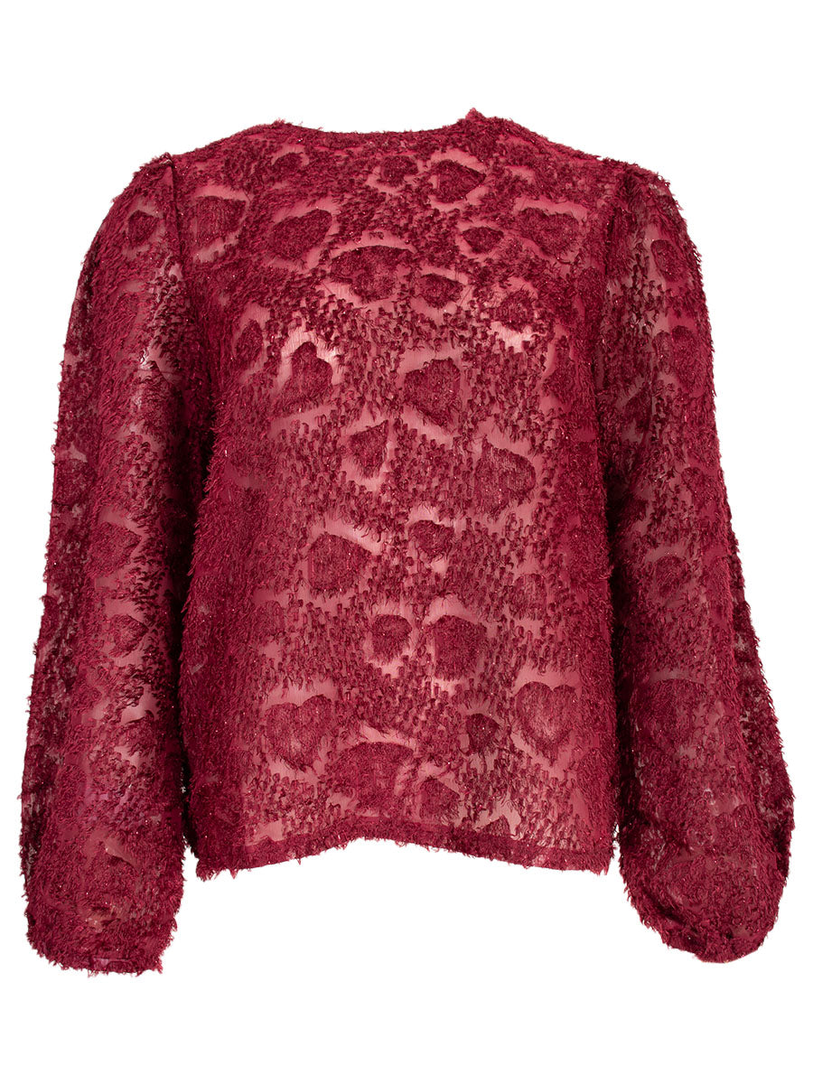 AZURRO BLOUSE  GLITTER