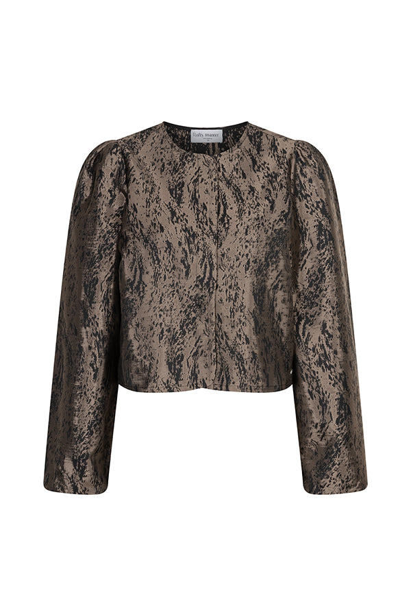 LoftyManner Blouse Hedda Taupe