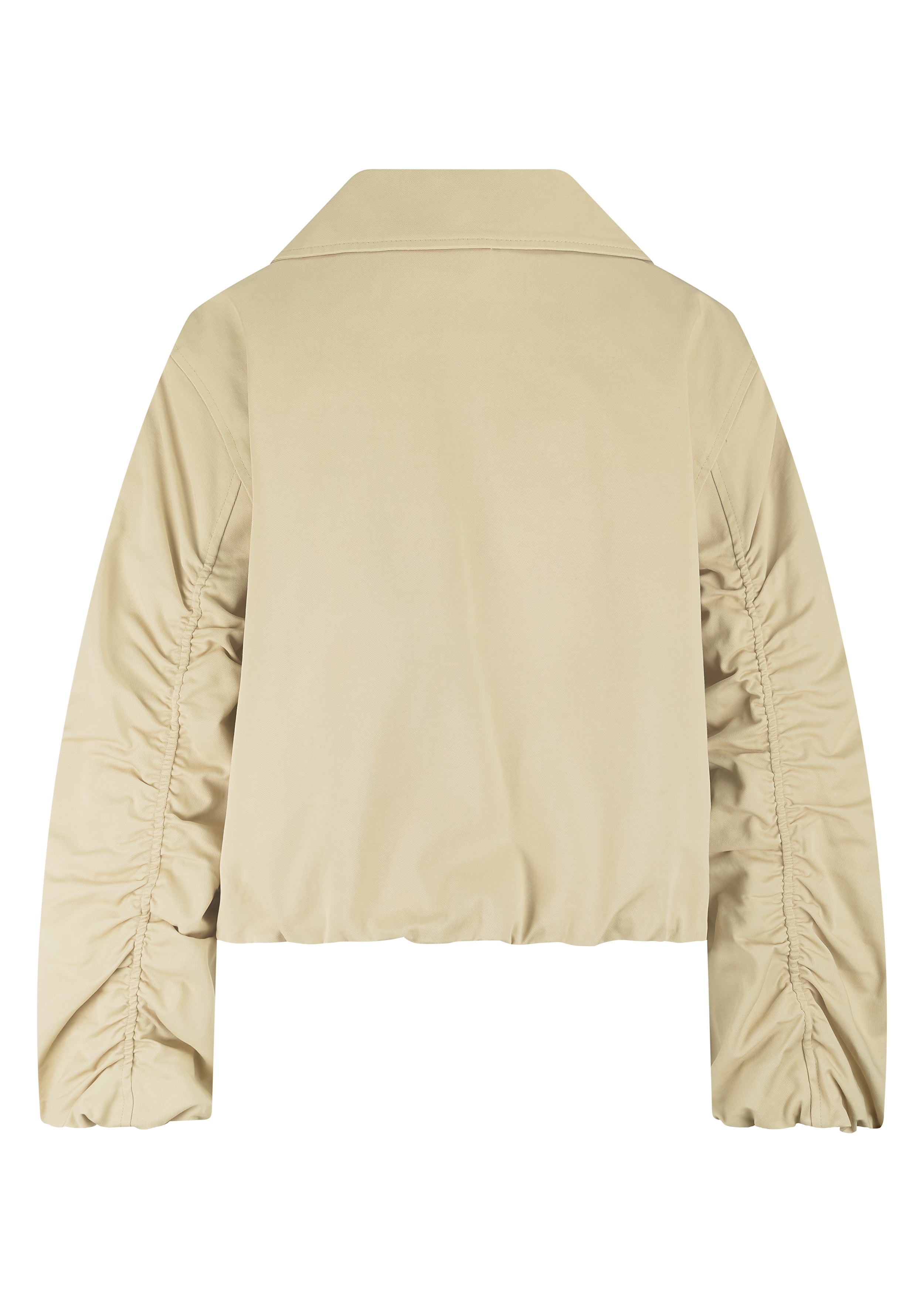 Tramontana Short Trench Jacket Pebble