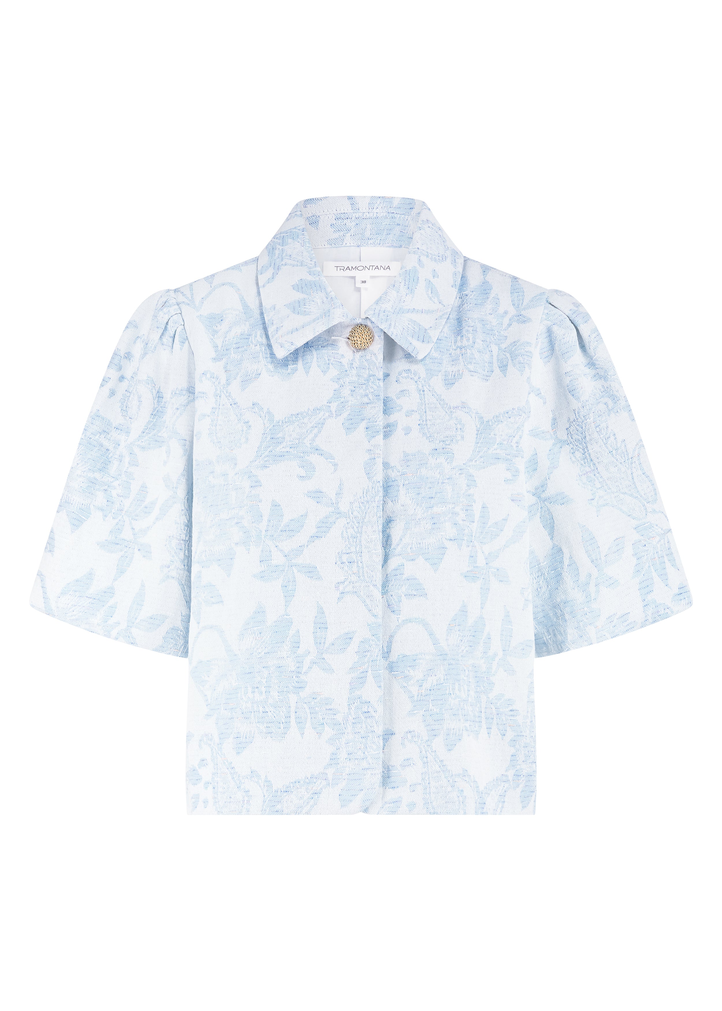 Tramontana Denim Jacquard Jack Light Blue Denim