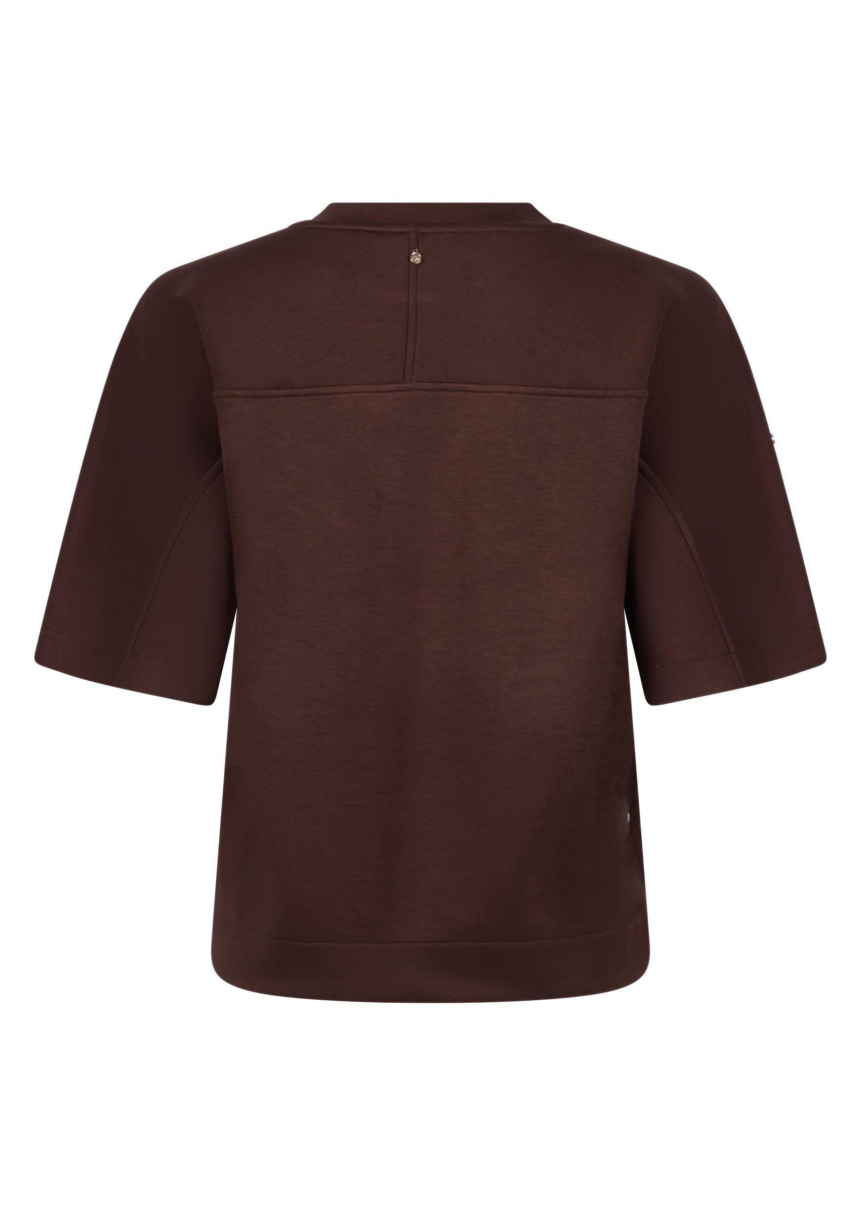 Tramontana Short Sleeve Jumper Chocolate