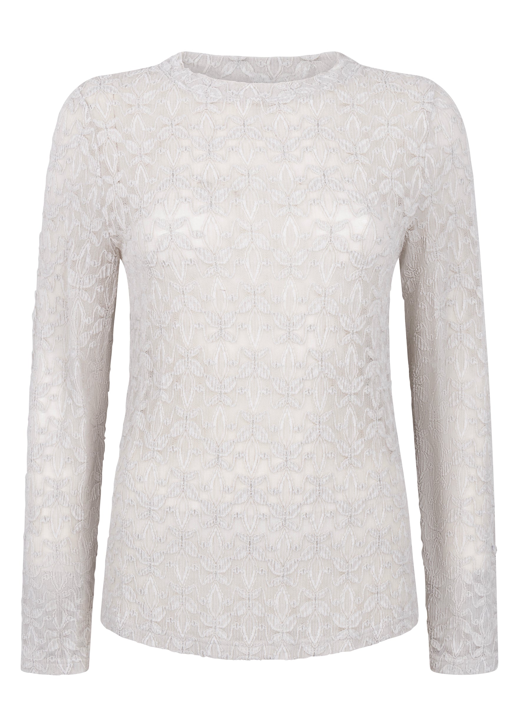 Tramontana Strech Lace Top Snow
