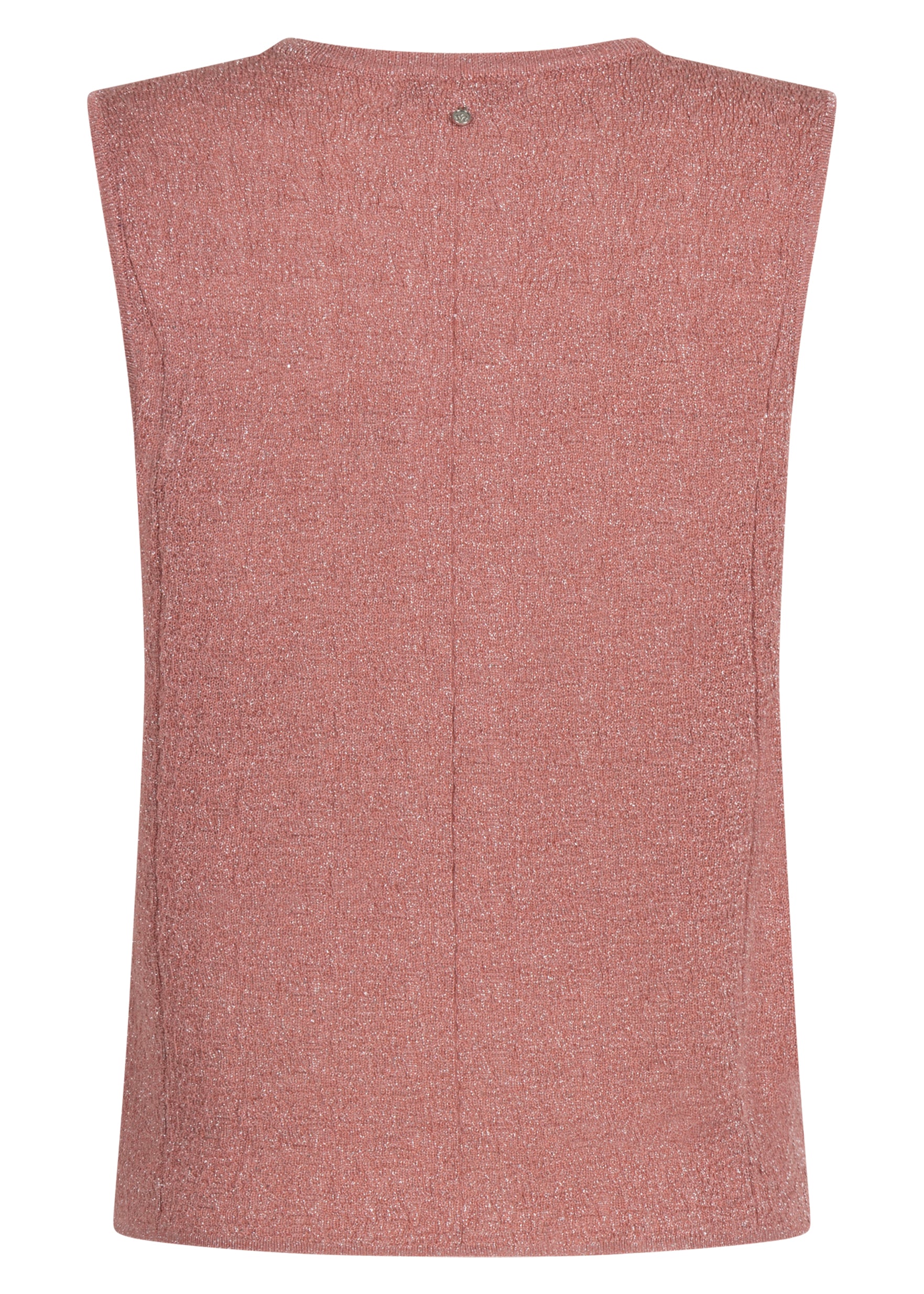 Tramontana Sleeveless Jumper Sequins Dusty Rose
