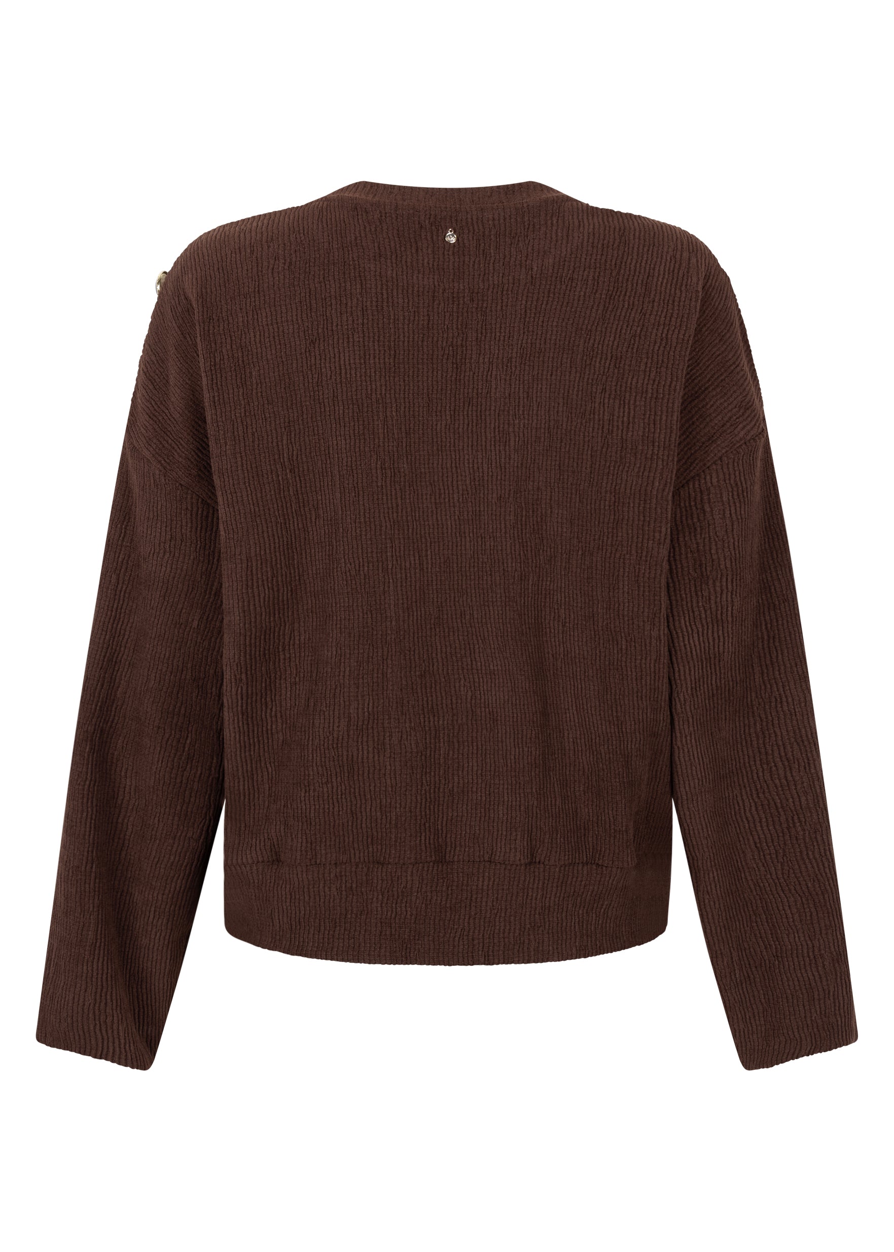 Tramontana Jumper Dropped Shoulder Chocolate