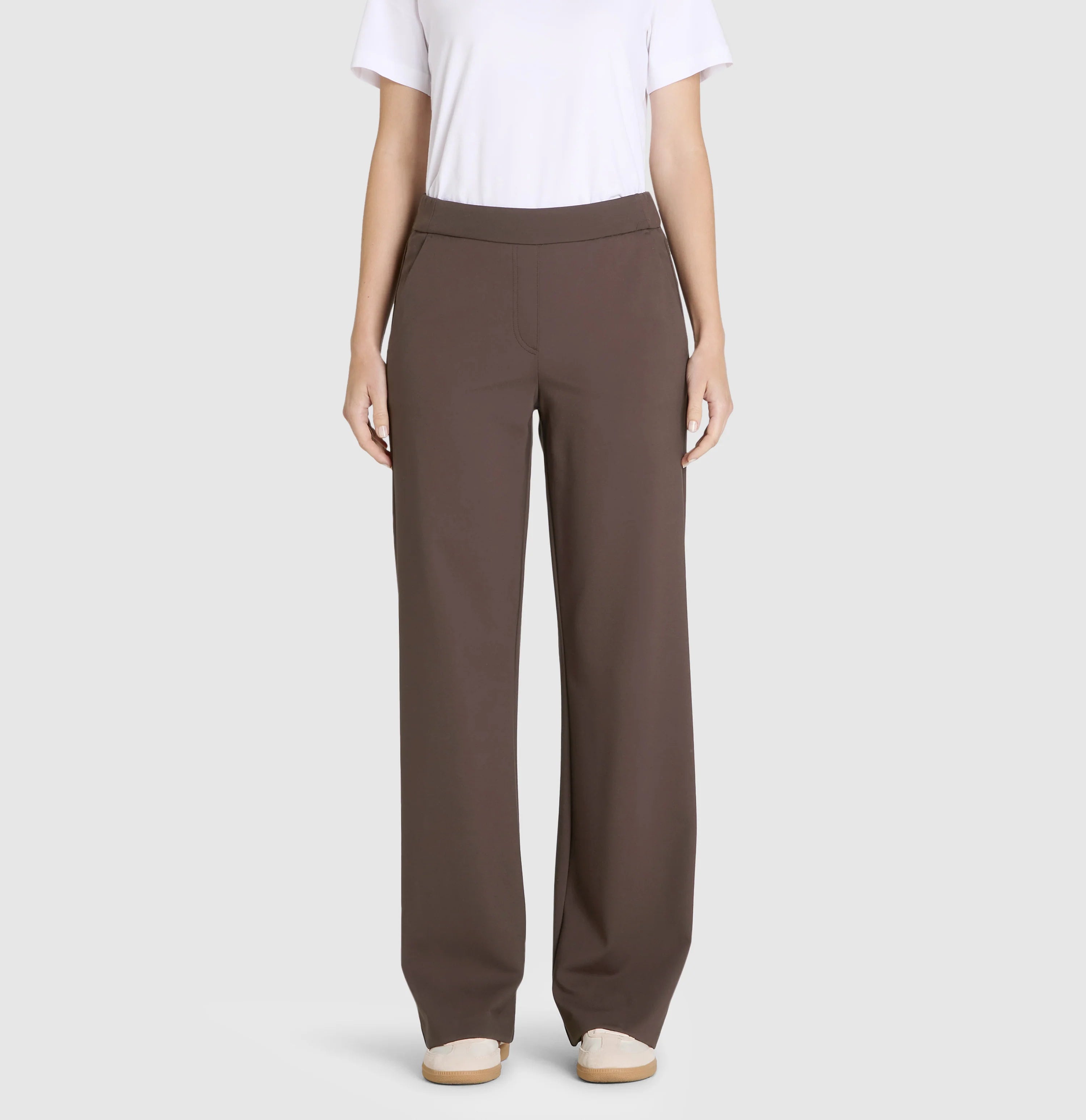 Mac Broek Chiara L32 Truffle Brown