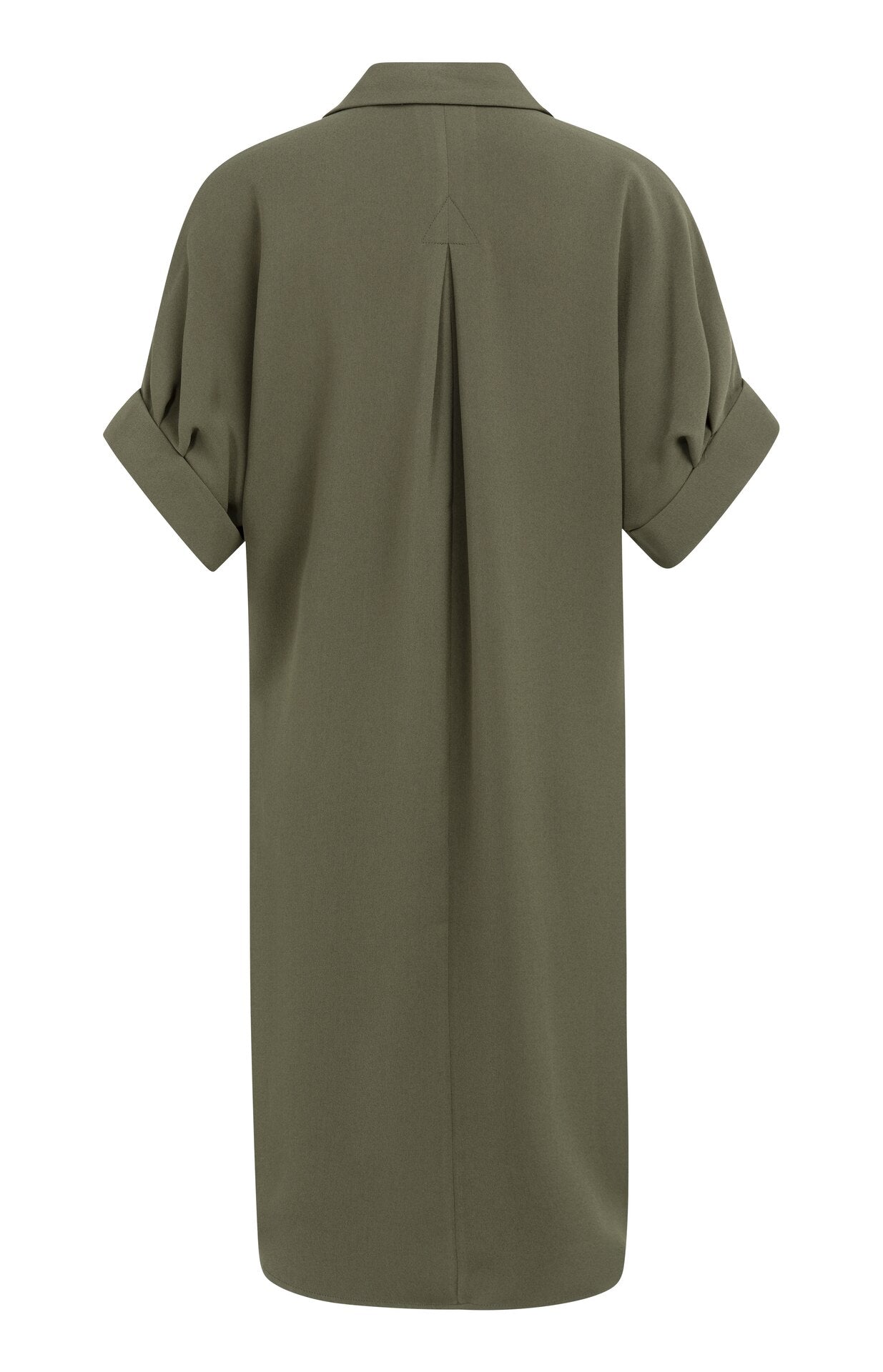 Yaya V Neck Dress Army