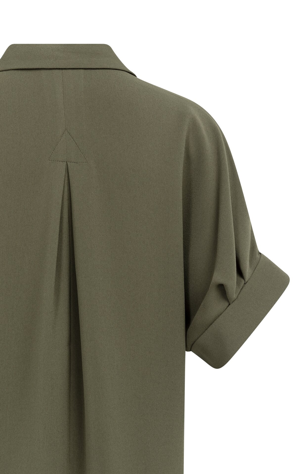 Yaya V Neck Dress Army