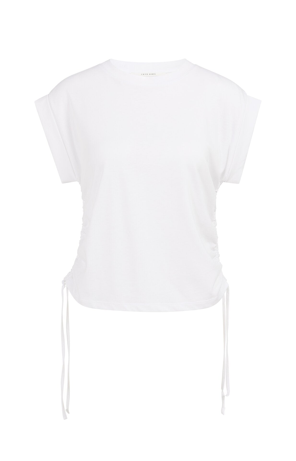Yaya Top With Cords White