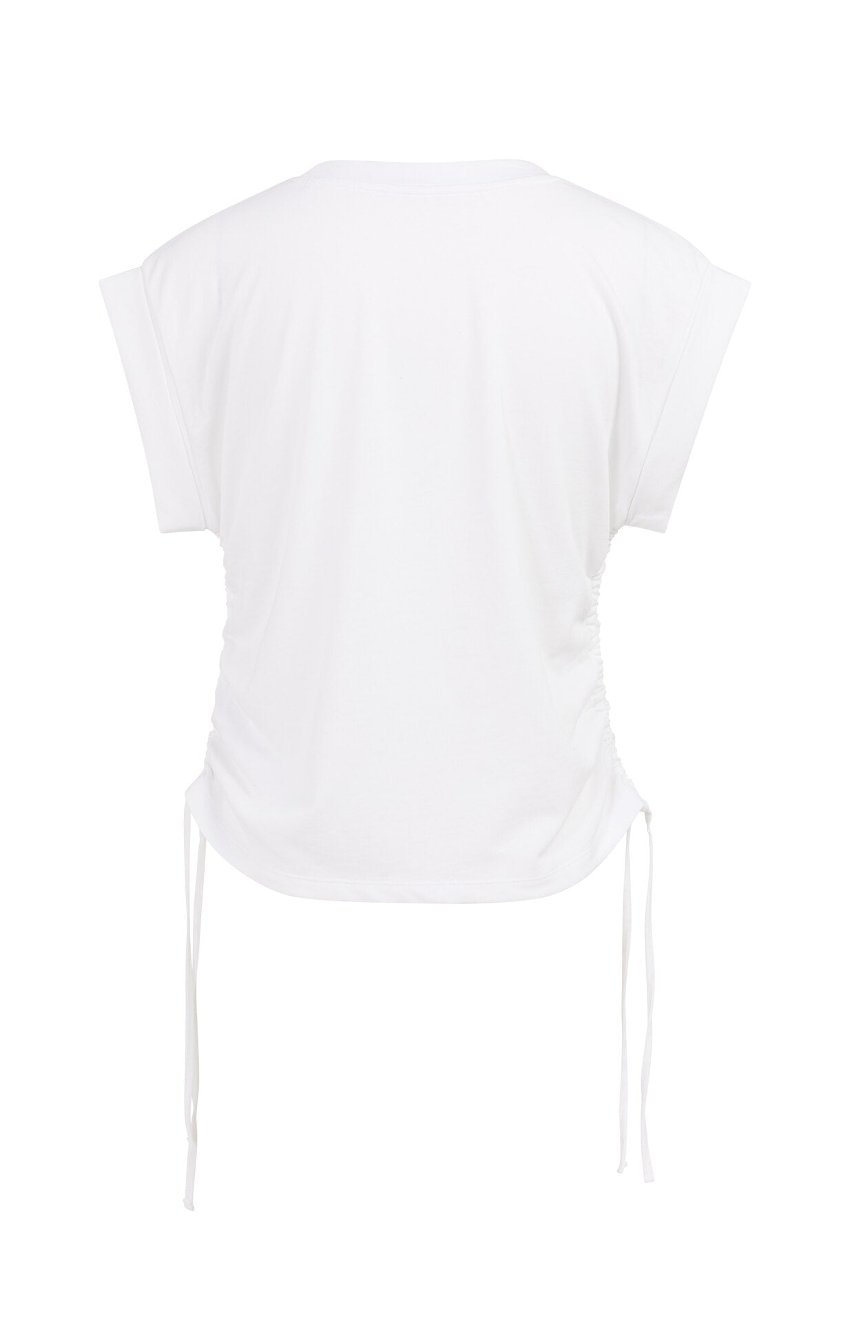 Yaya Top With Cords White