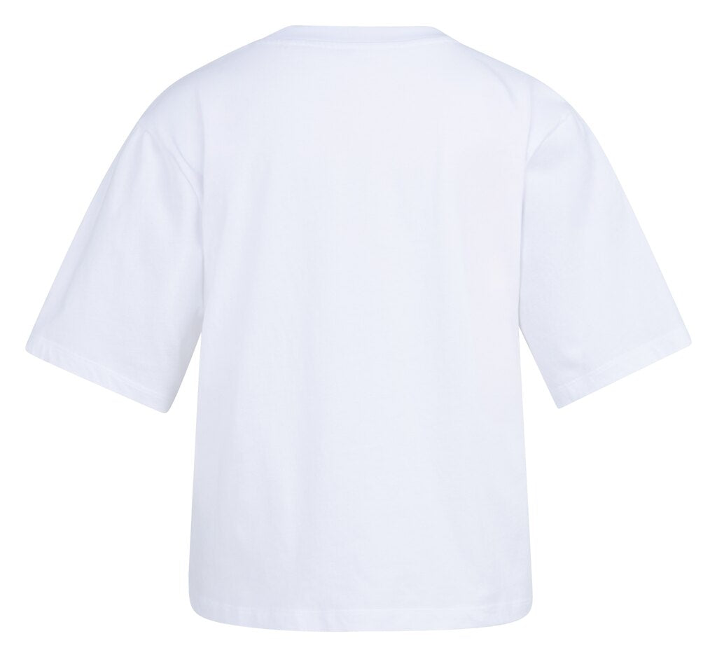 Yaya T-shirt Flock Print Yello