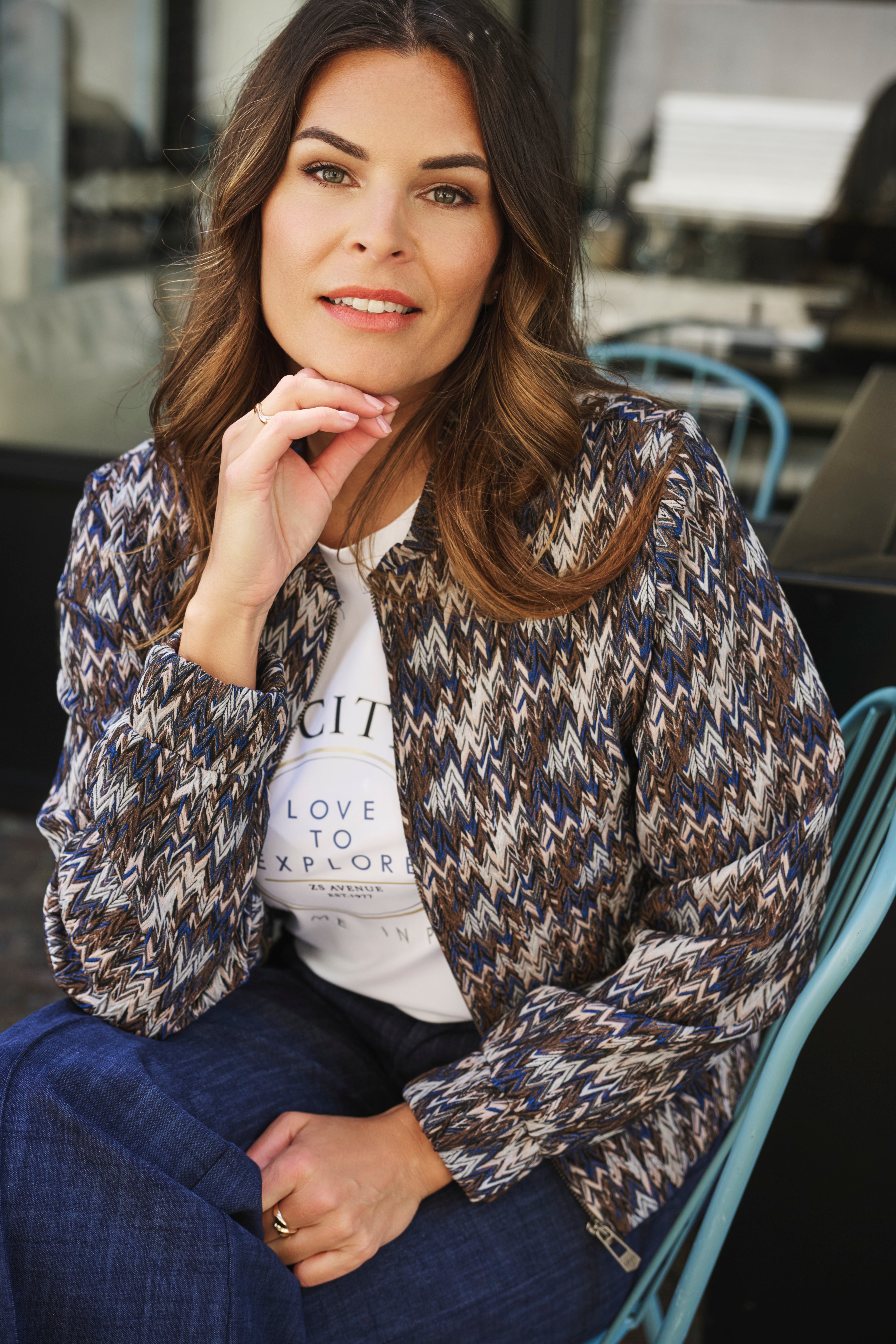 Fancy Jacquard Jacket SONJA ZOSO