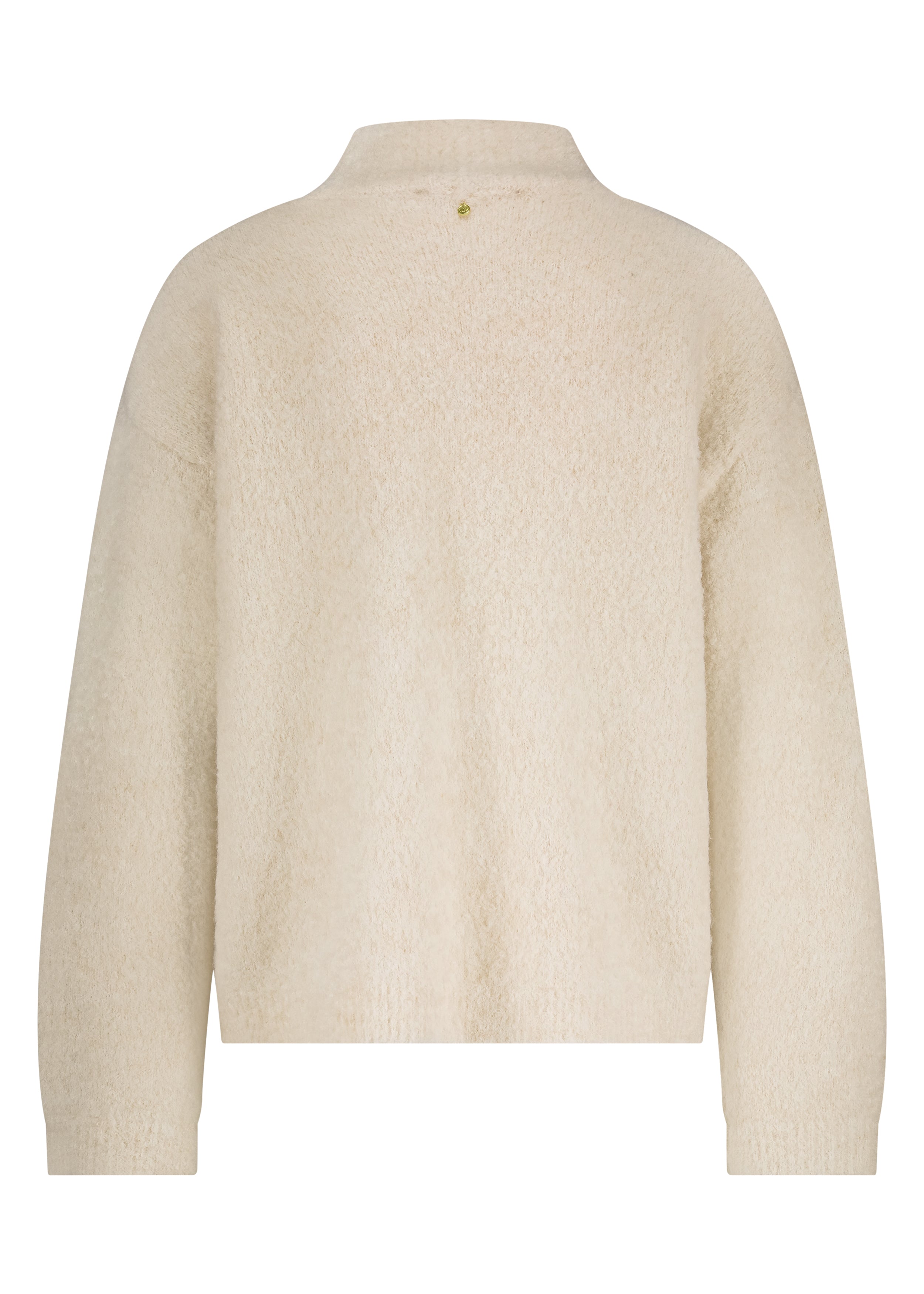 Tramontana Turtle Neck Boucle Jumper Stone