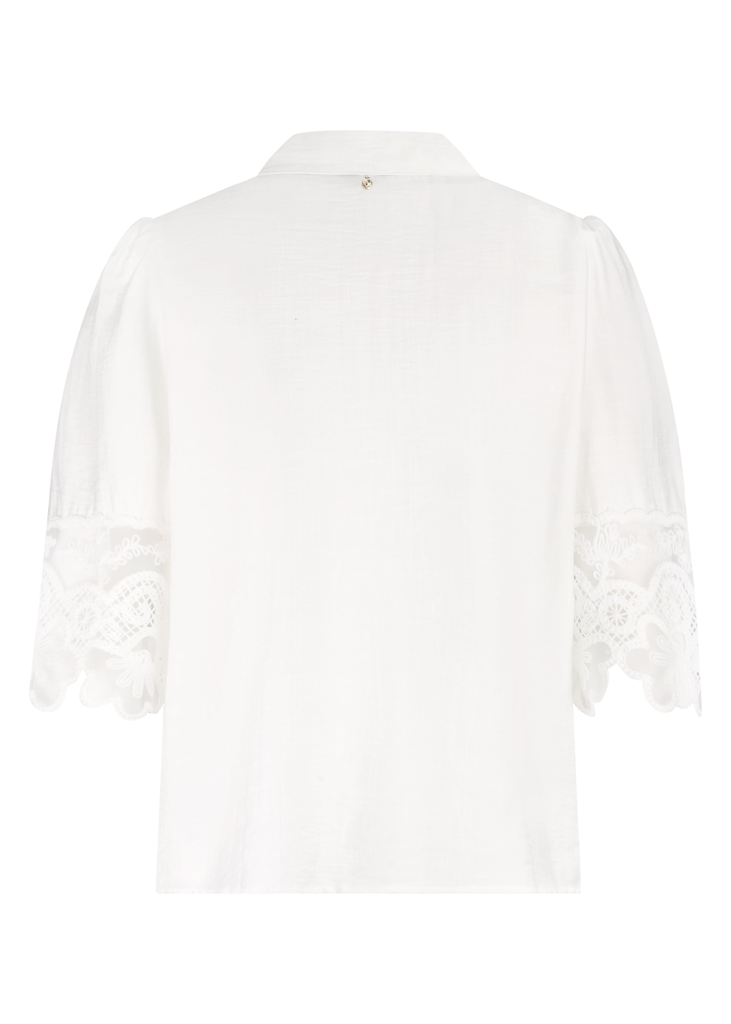 Tramontana Blouse Lace Details Off White