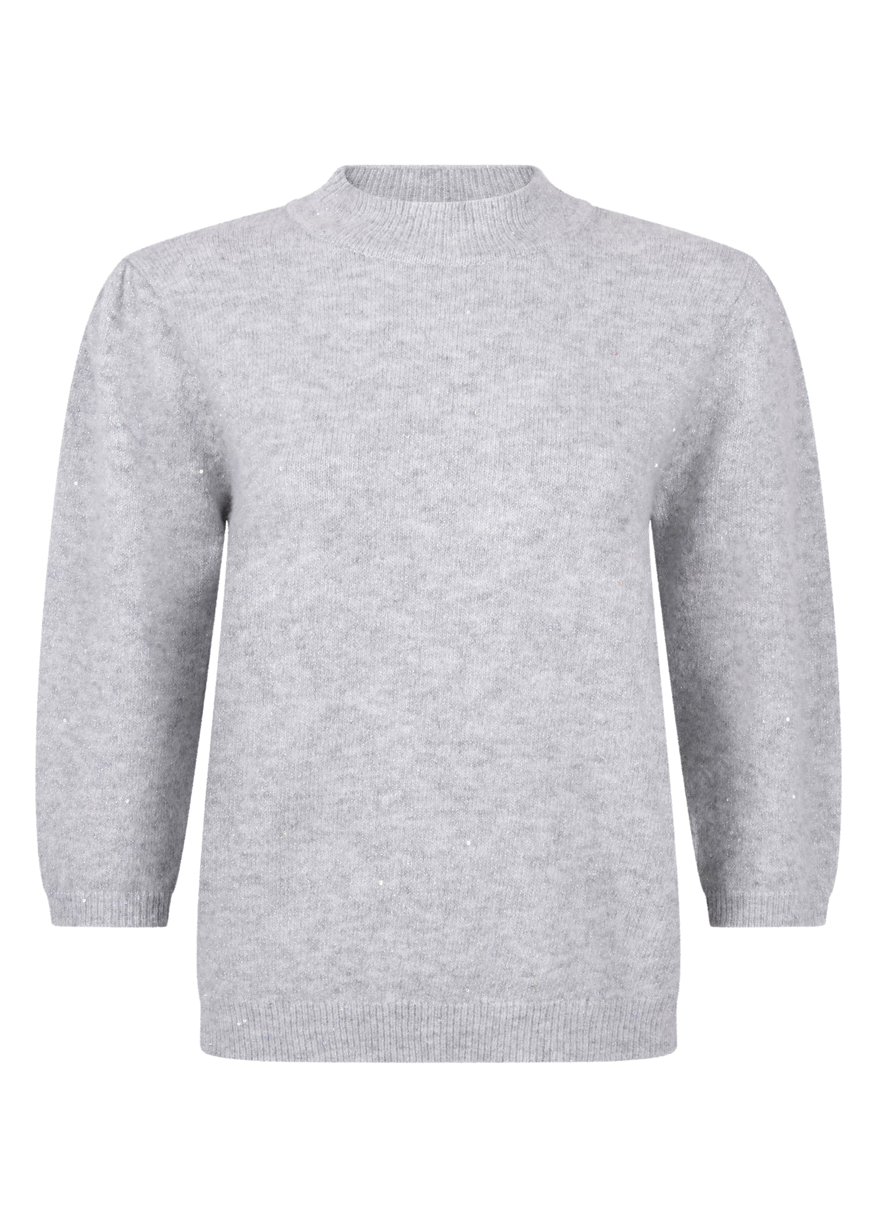 Tramontana Short-Sleeve Jumper Puffed Grey