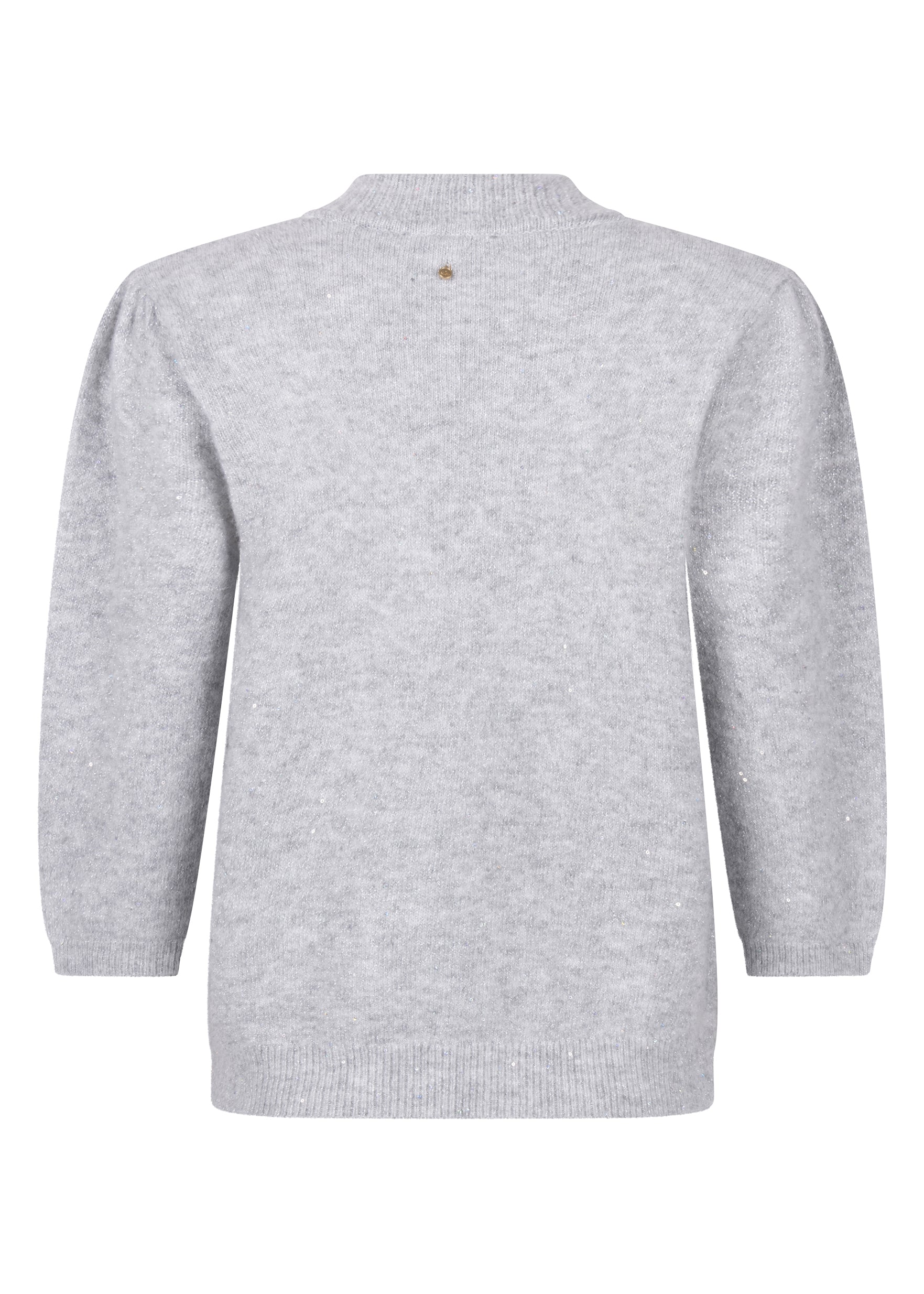 Tramontana Short-Sleeve Jumper Puffed Grey
