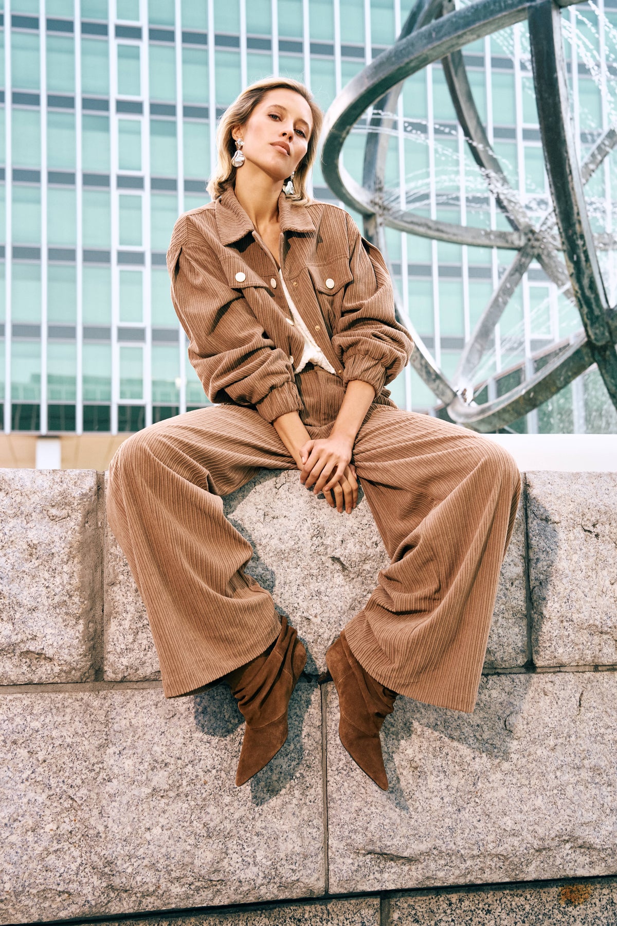 Lofty Manner Jacket Jaxy Taupe
