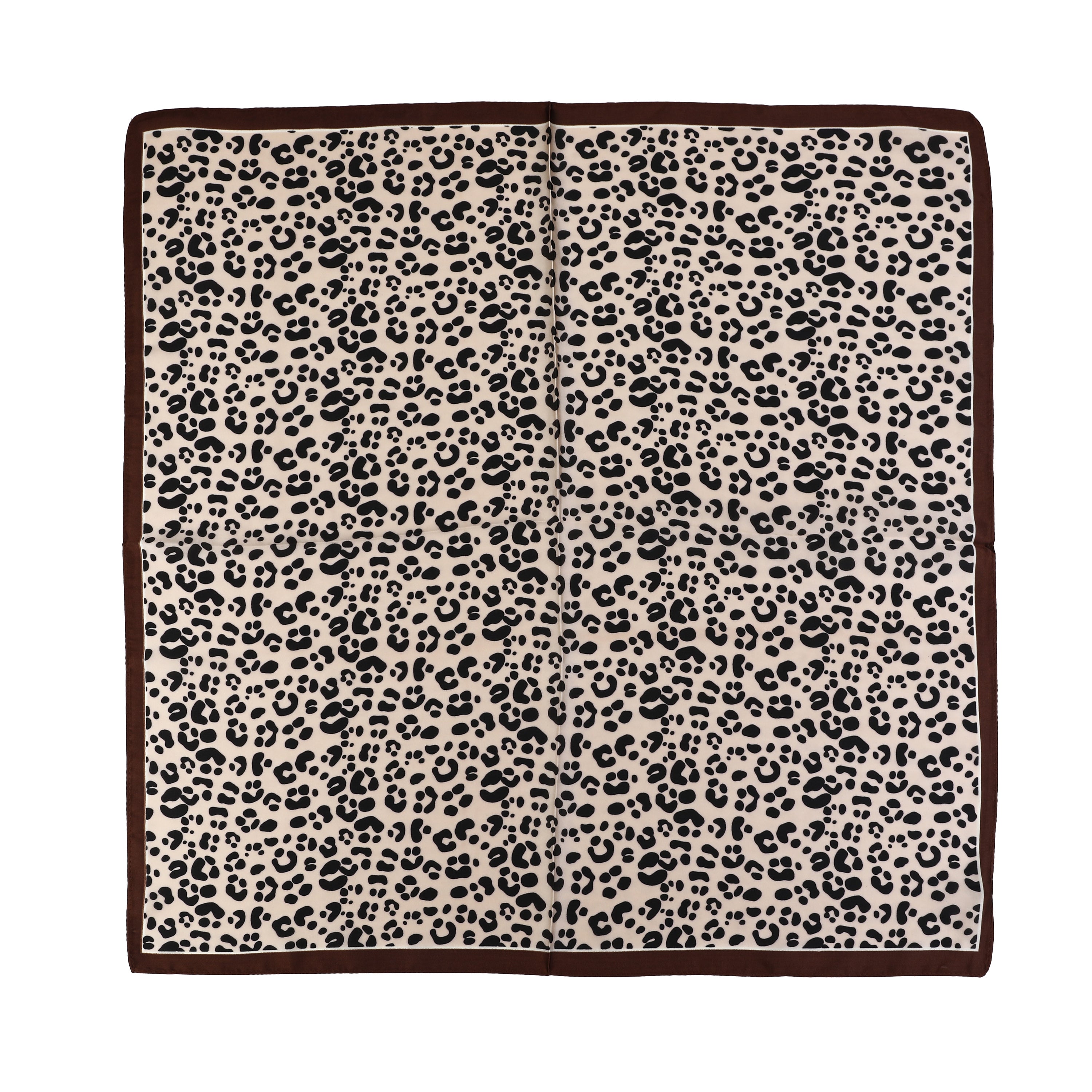 Vierkant Sjaaltje Leopard Print