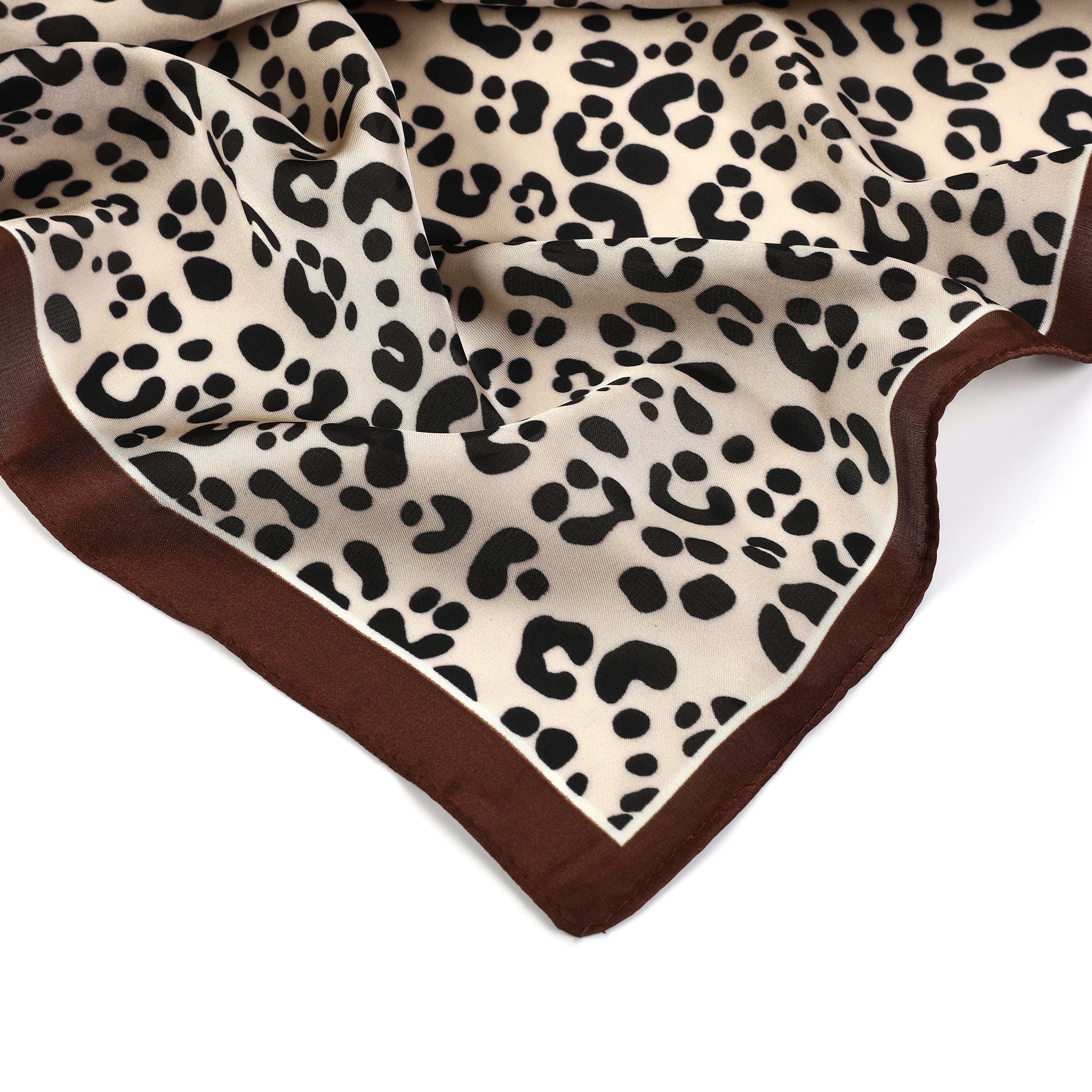Vierkant Sjaaltje Leopard Print