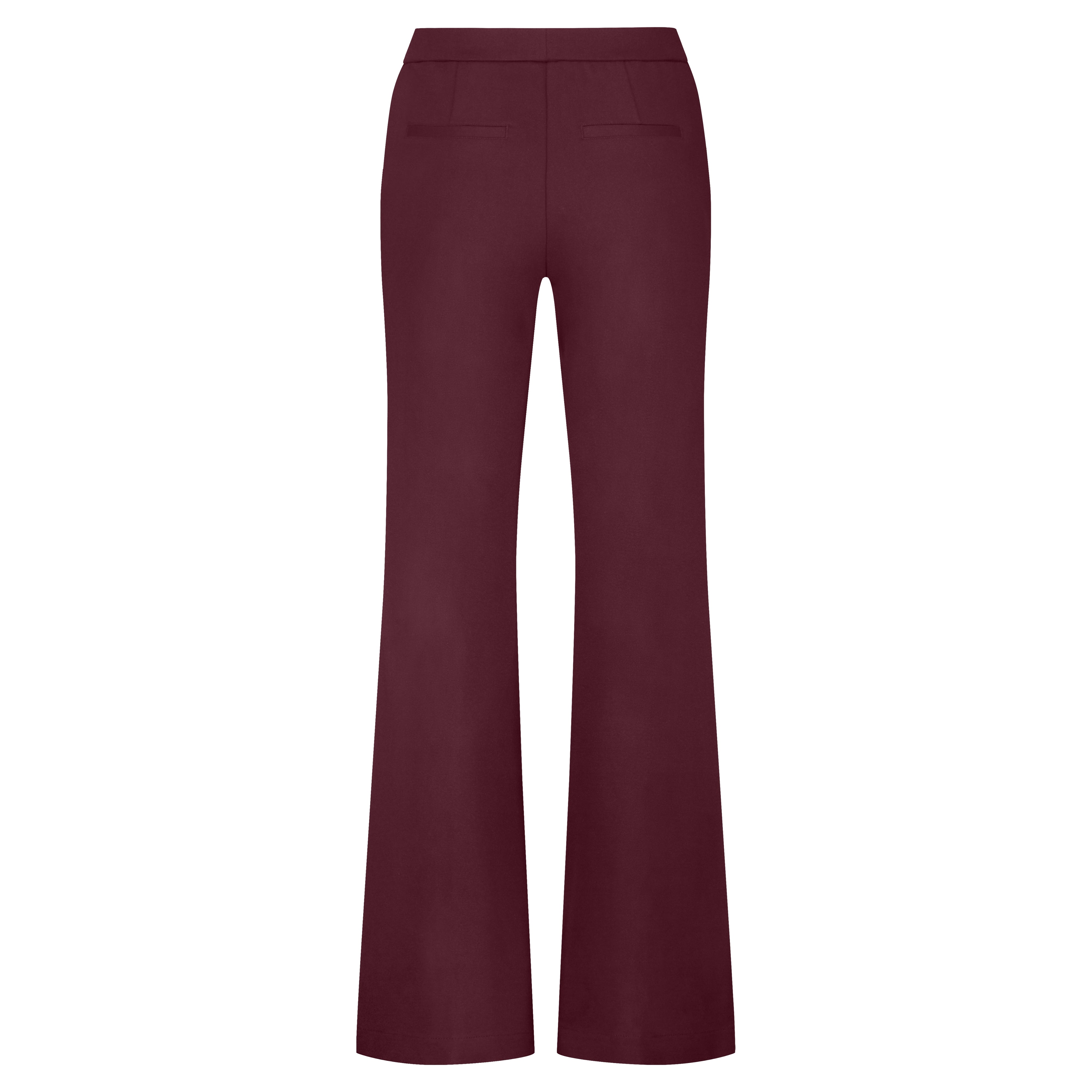 Red Button Colette Punta Wide Leg Broek Sidepatch Ruby