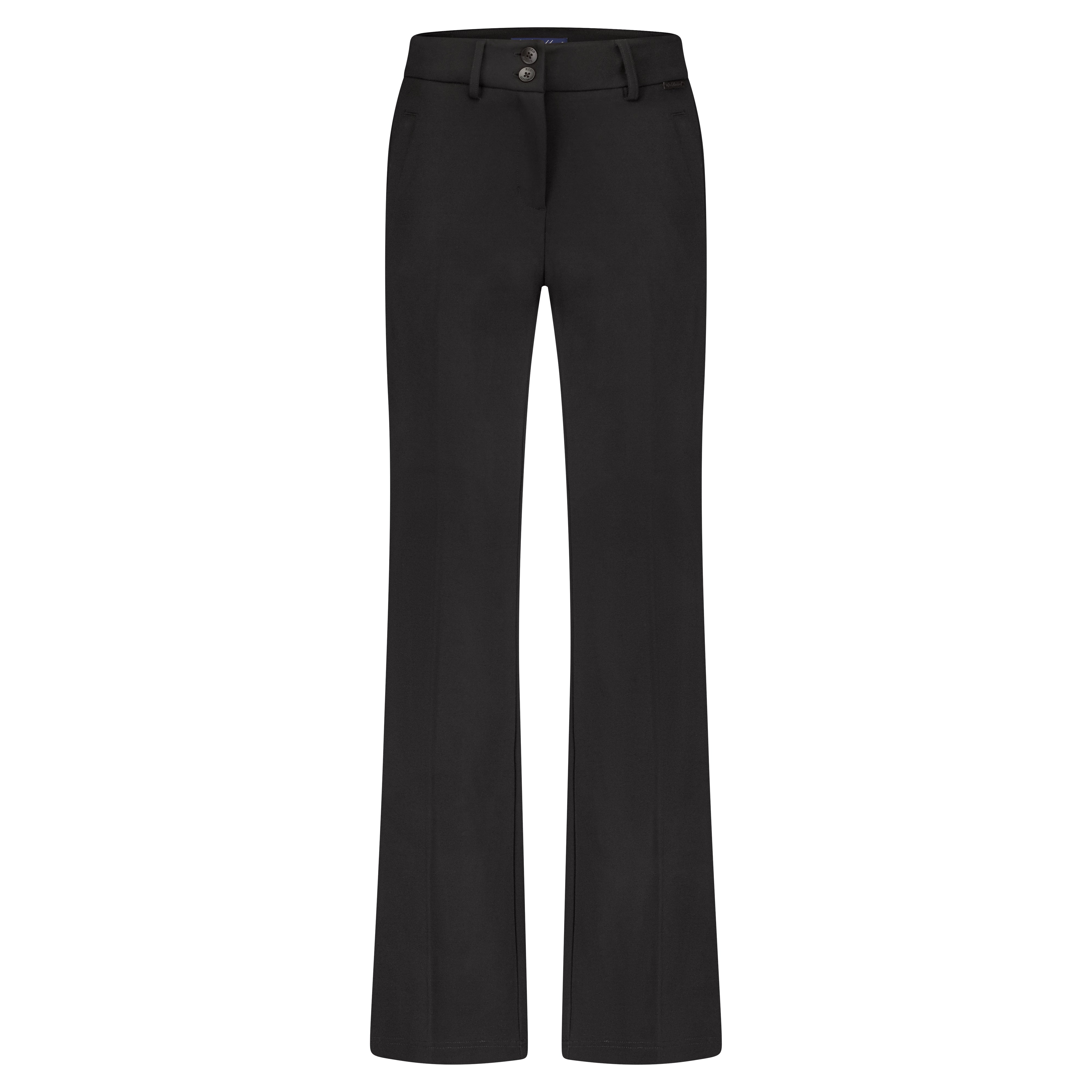 Red Button Broek Colette Punta Zipper Black