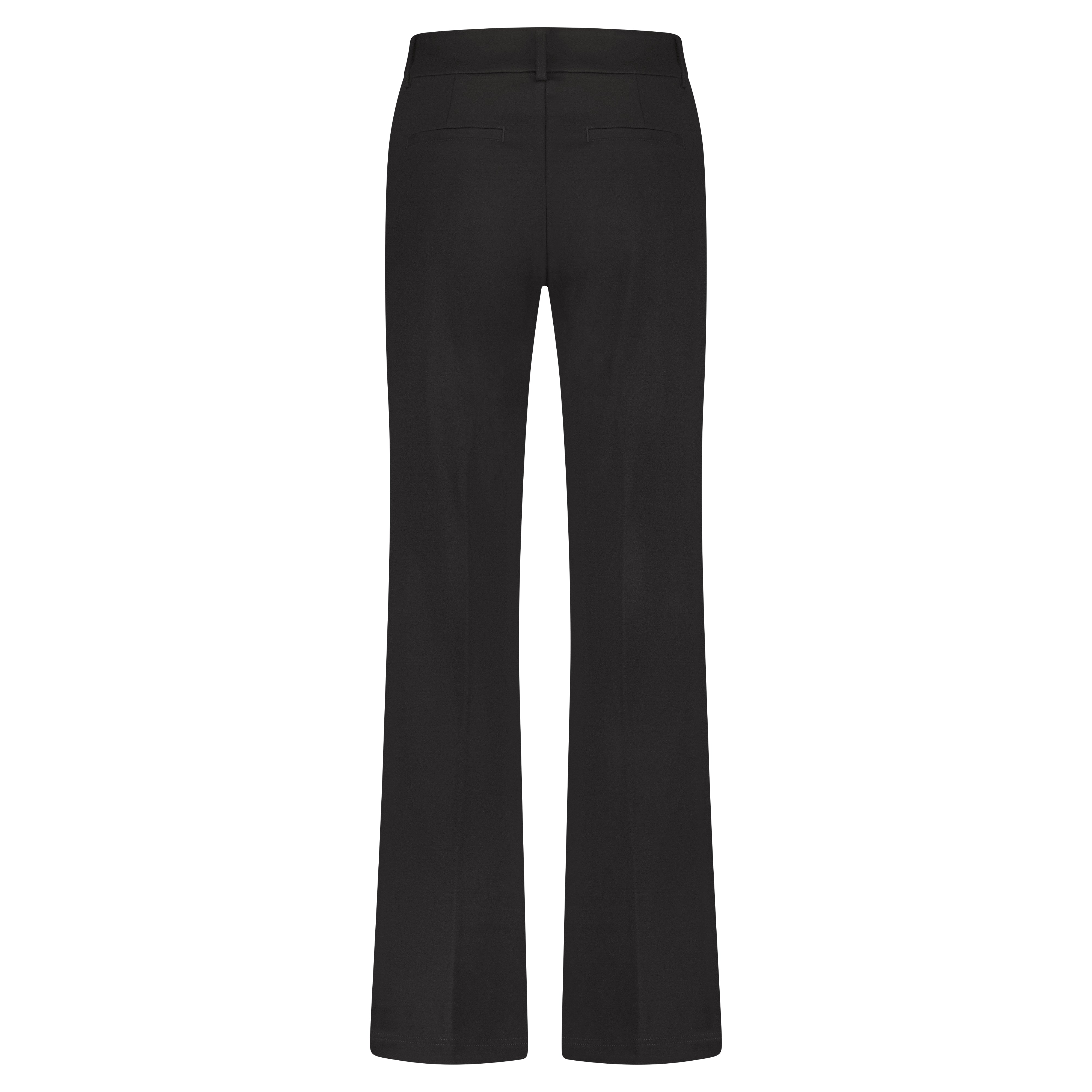 Red Button Broek Colette Punta Zipper Black