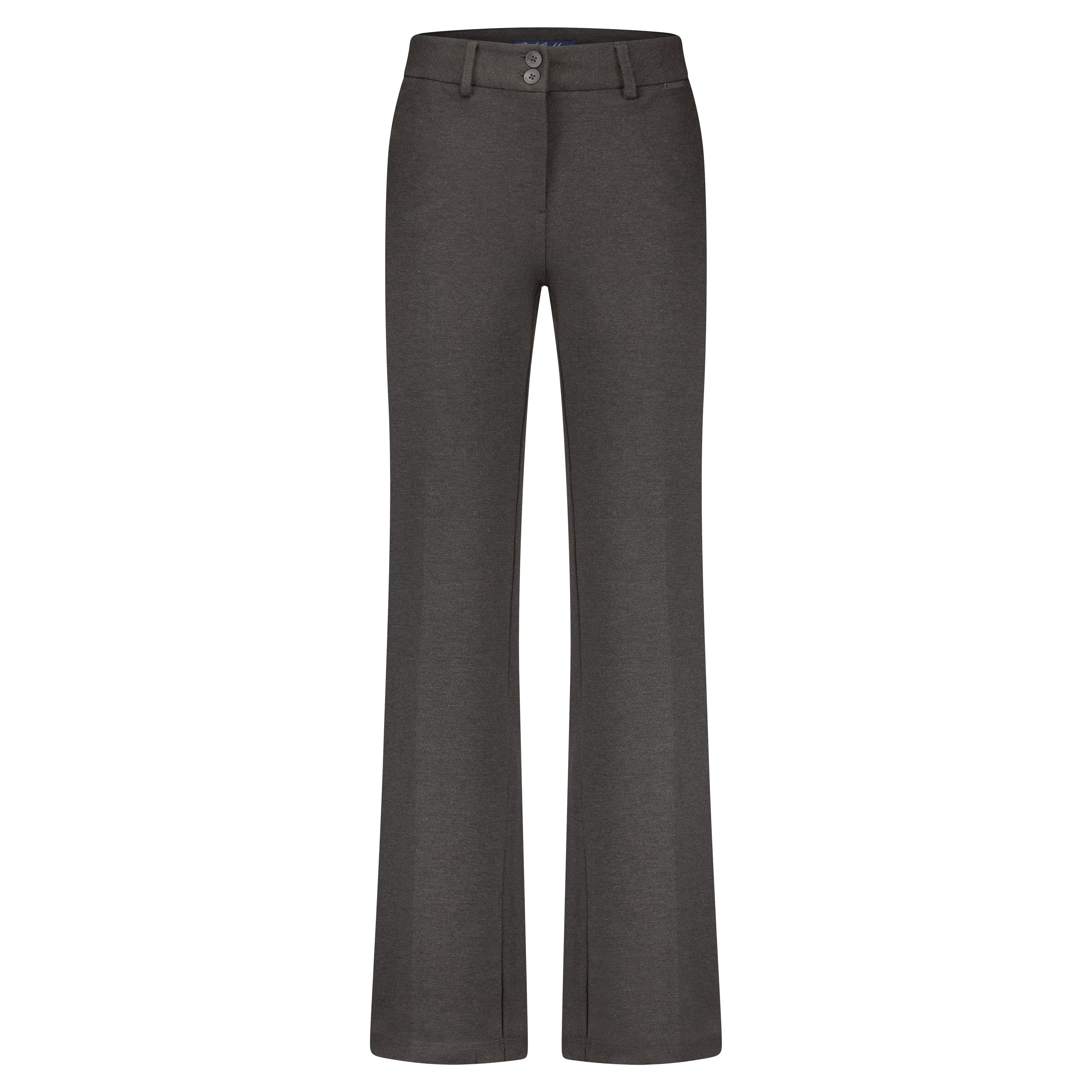 Red Button Flare Broek Bibette Punta Grey Melange
