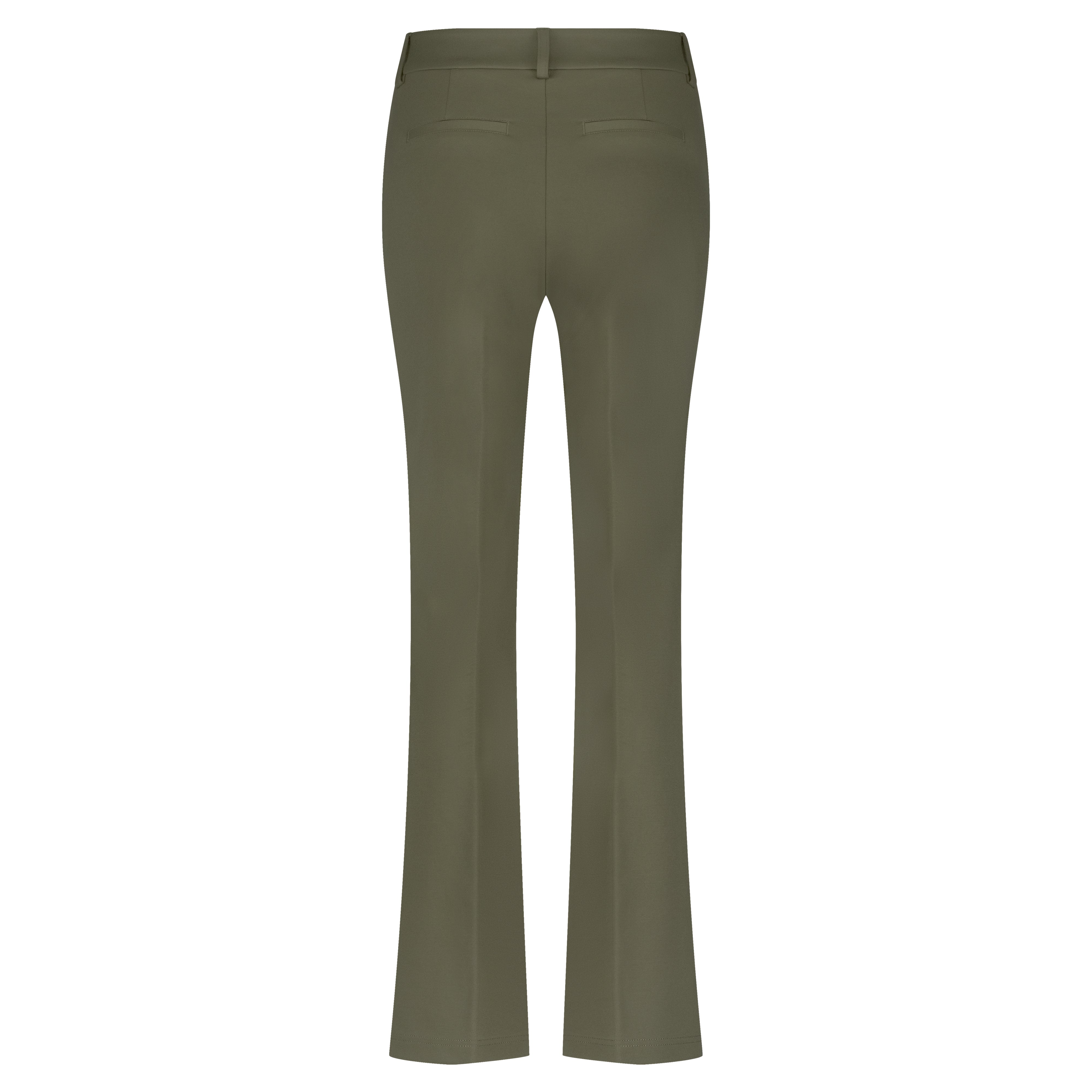 Red Button Flare Broek Bibette Punta Khaki