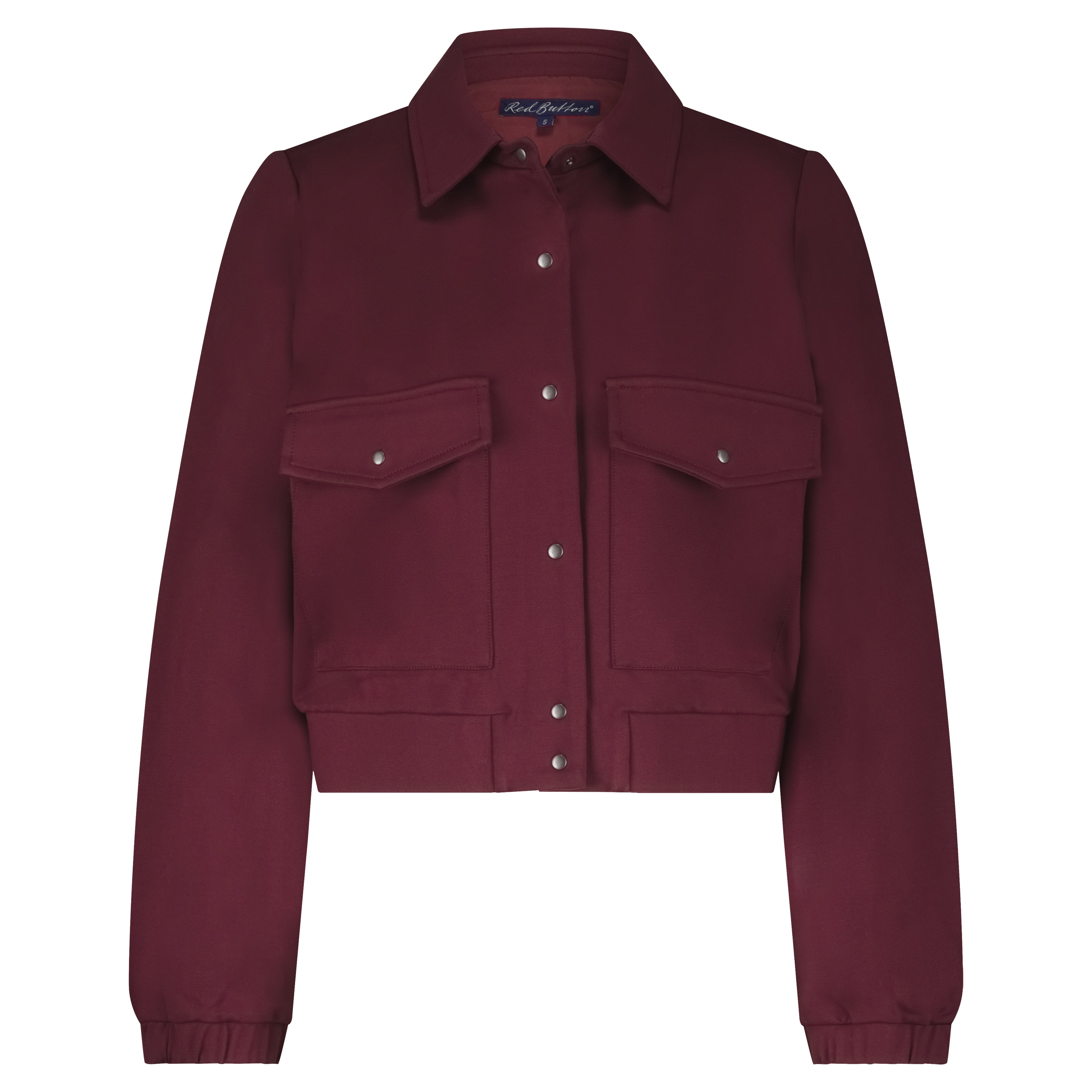 BOMBER JACKET RUBY Red Button