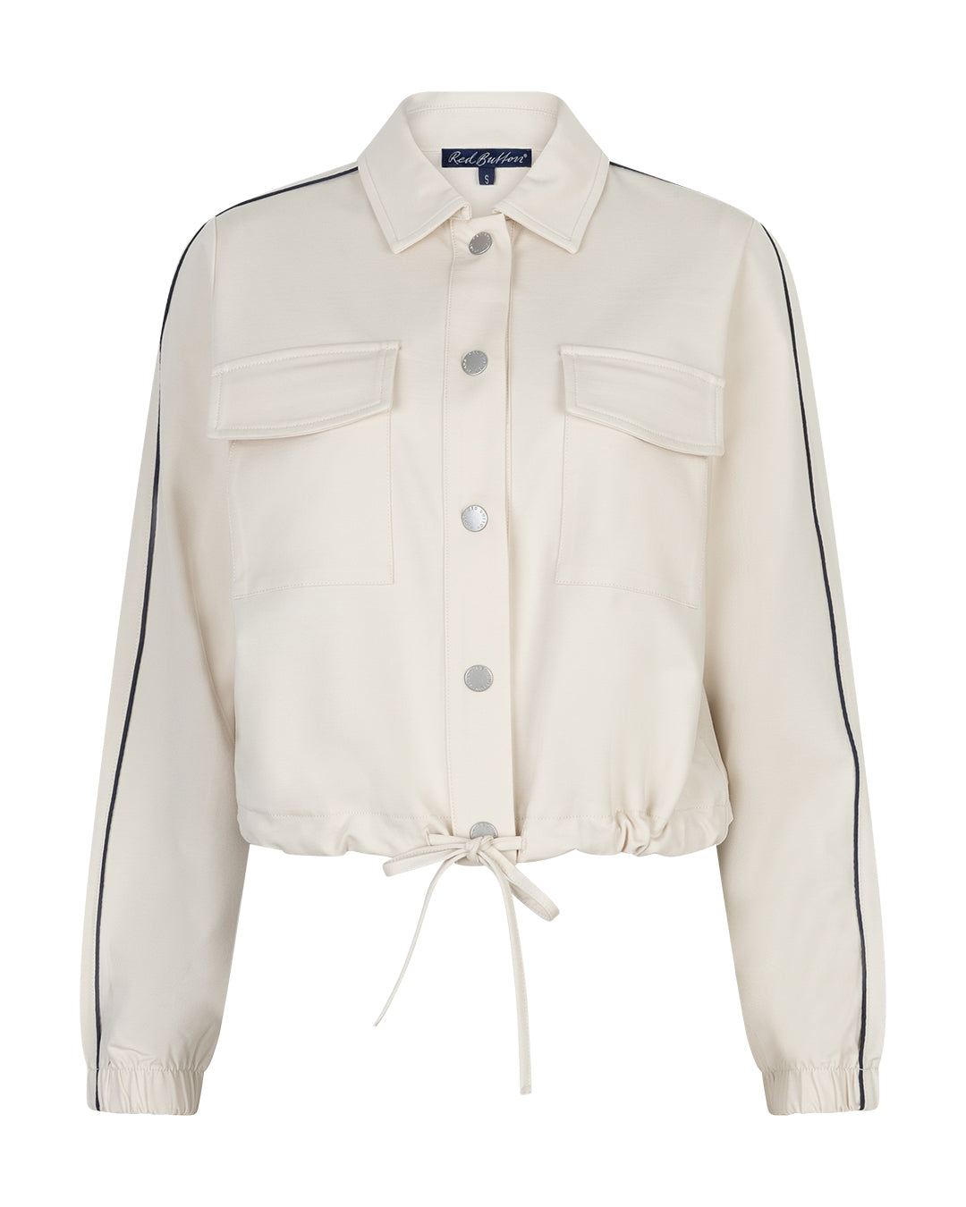 Red Button Jacket Juno Punta Pearl