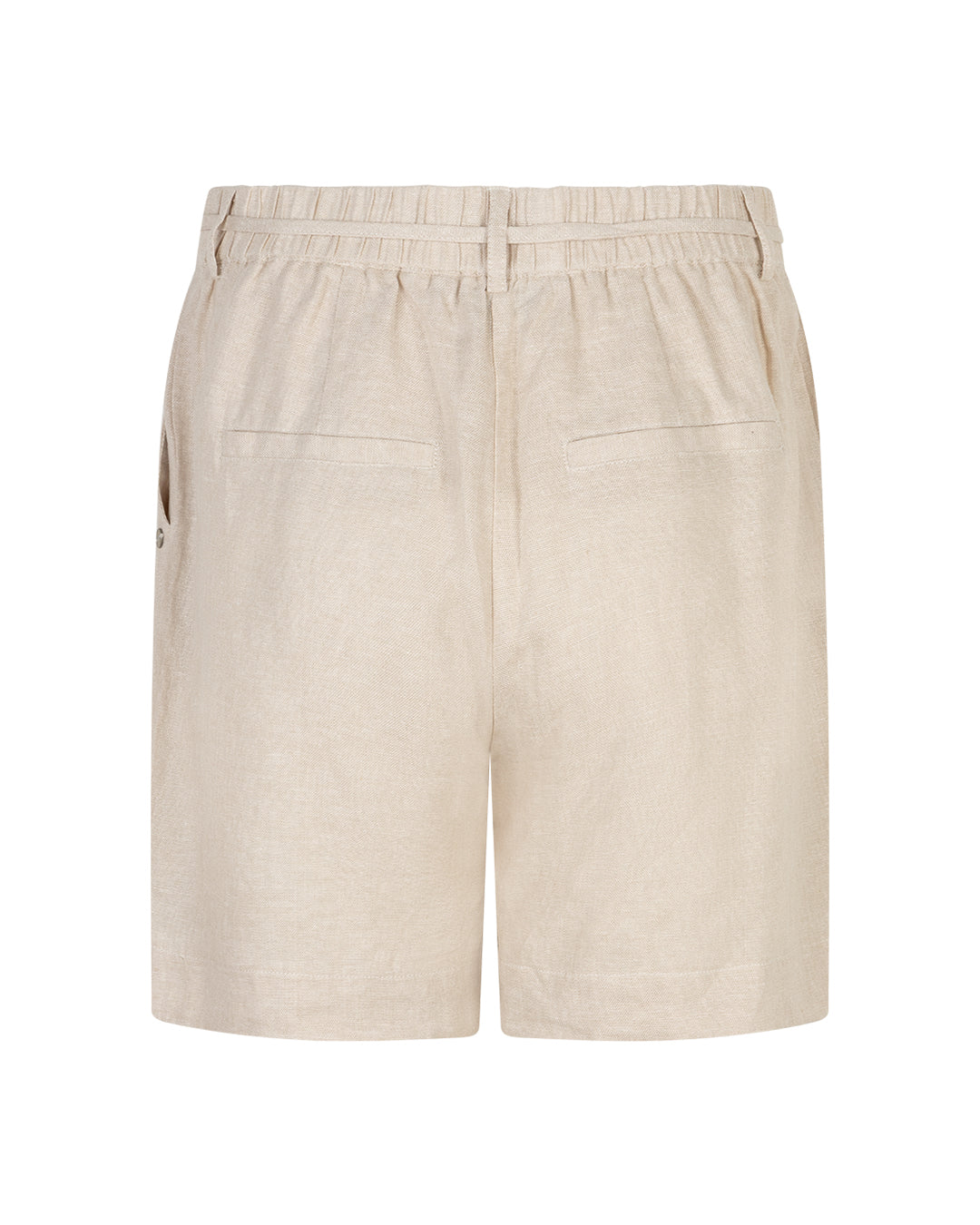 Red Button Cami Short Linen