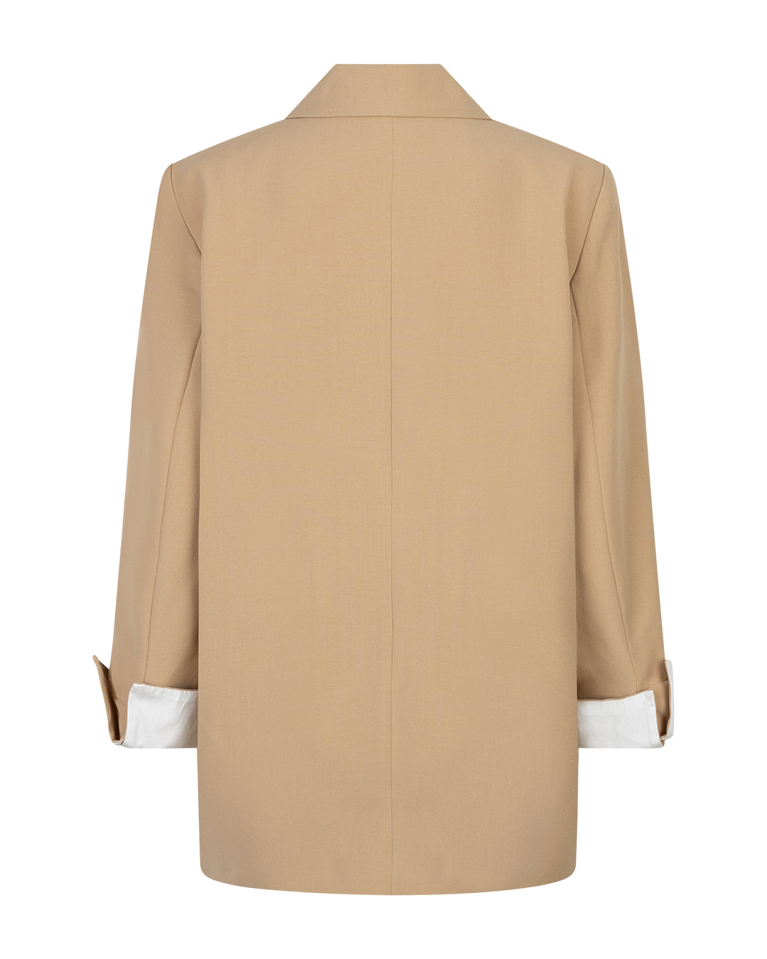 Red Button Blazer Palazzo Linnen Melange