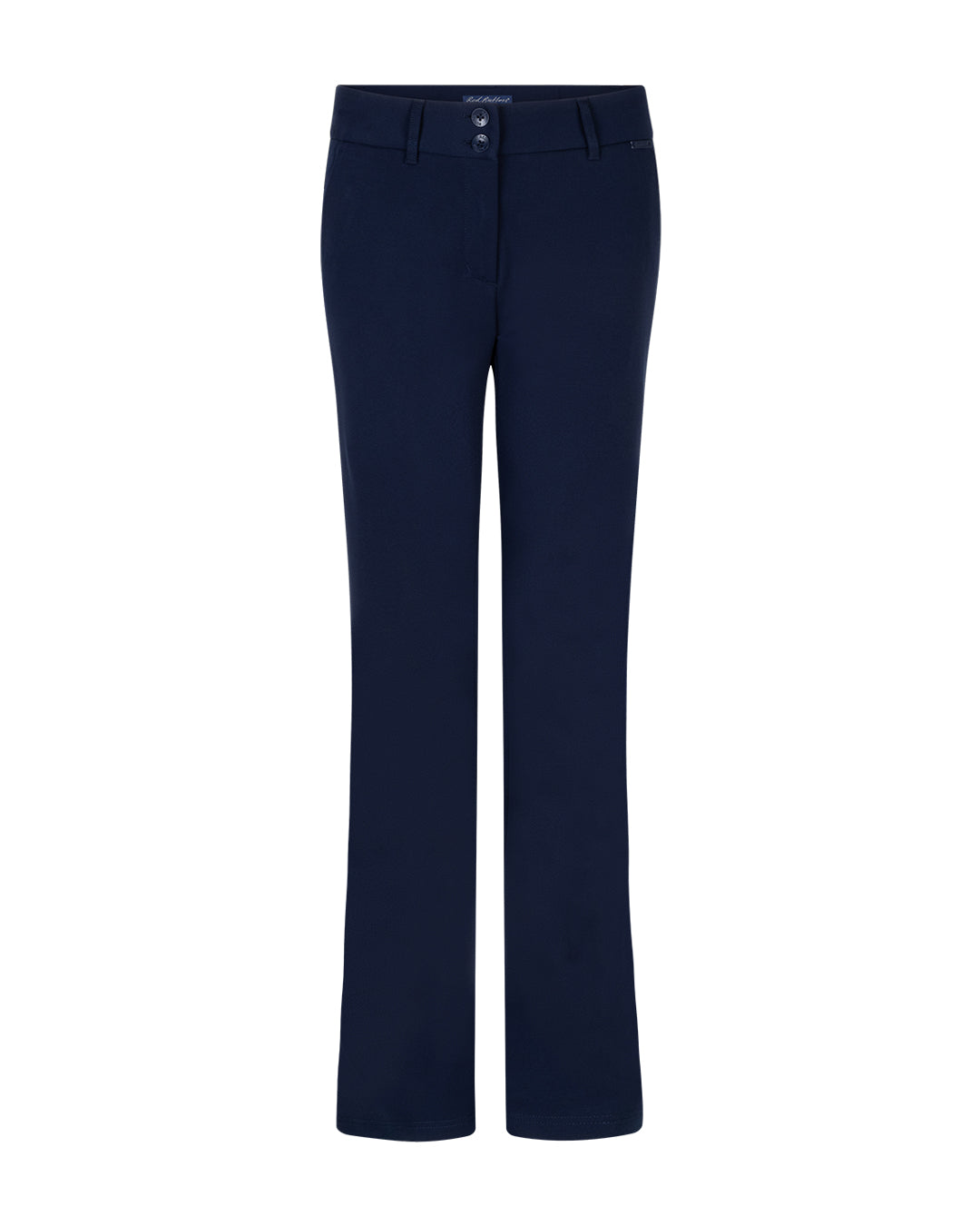 Red Button Flared Broek Bibette punta Dark Blue