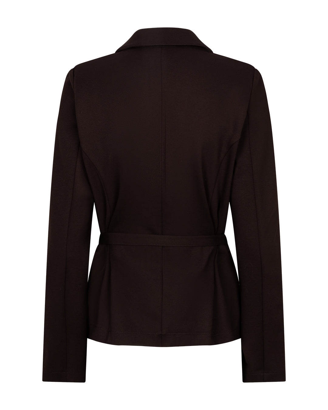 Red Button Blazer & Belt Punto Espresso
