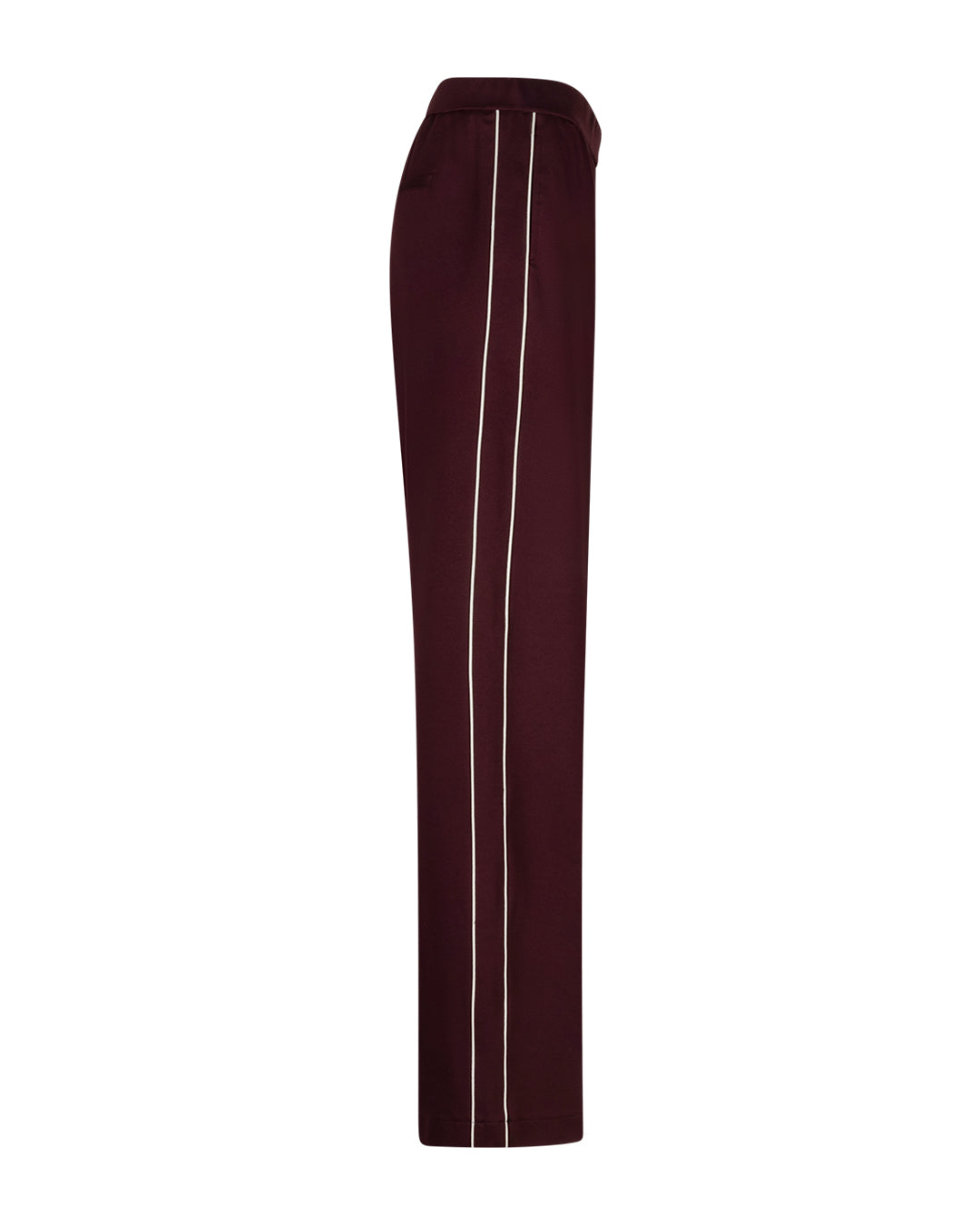 Red Button Broek Colette Piping Burgundy