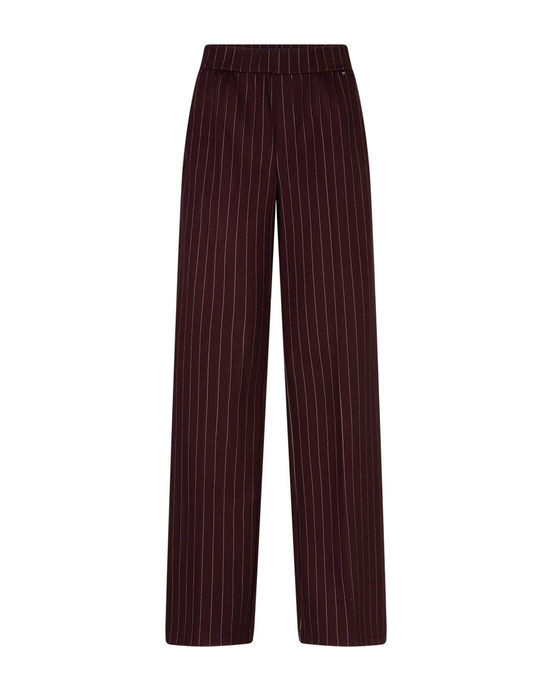 Red Button Colette Pinstripe Burgundy