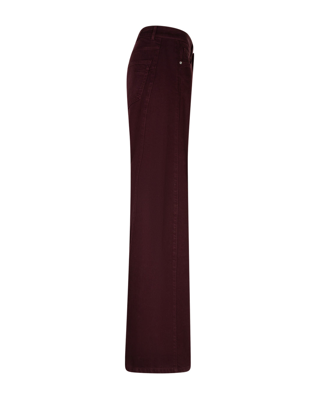 Red Button Claudette Tencel Twill Burgundy