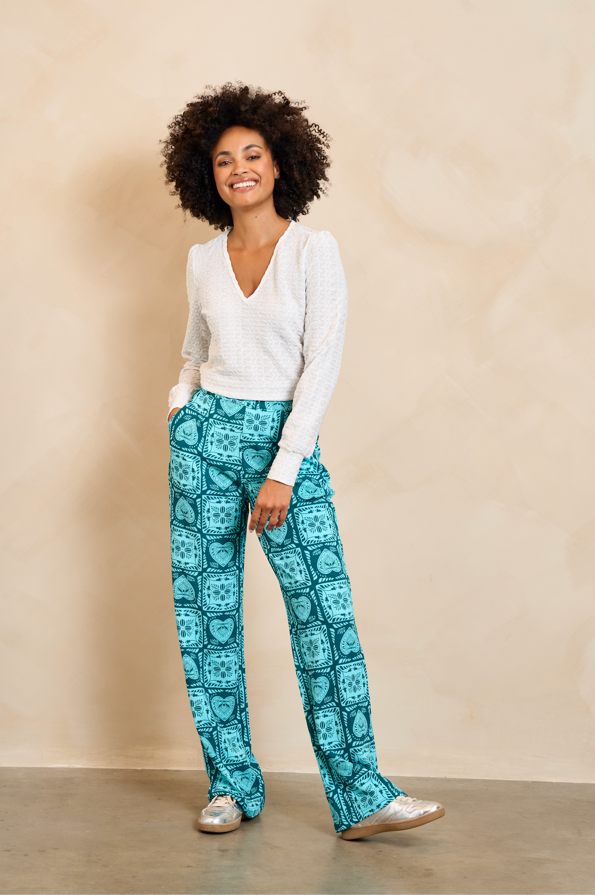 Lofty Manner Blouse Harlow White