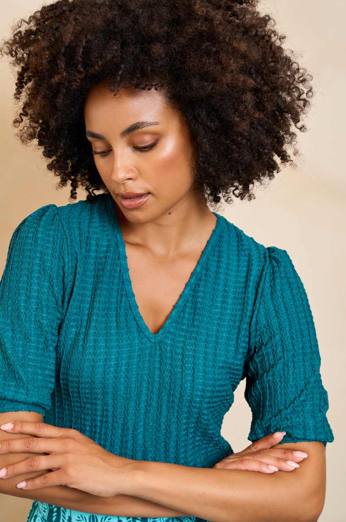 Lofty Manner top Zhara Teal