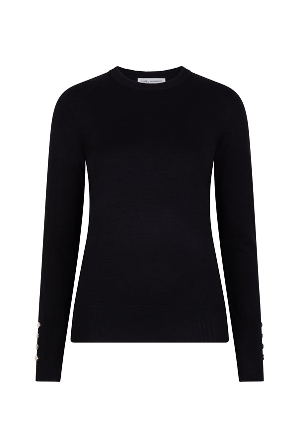 SWEATER JANA LOFTY MANNER BLACK