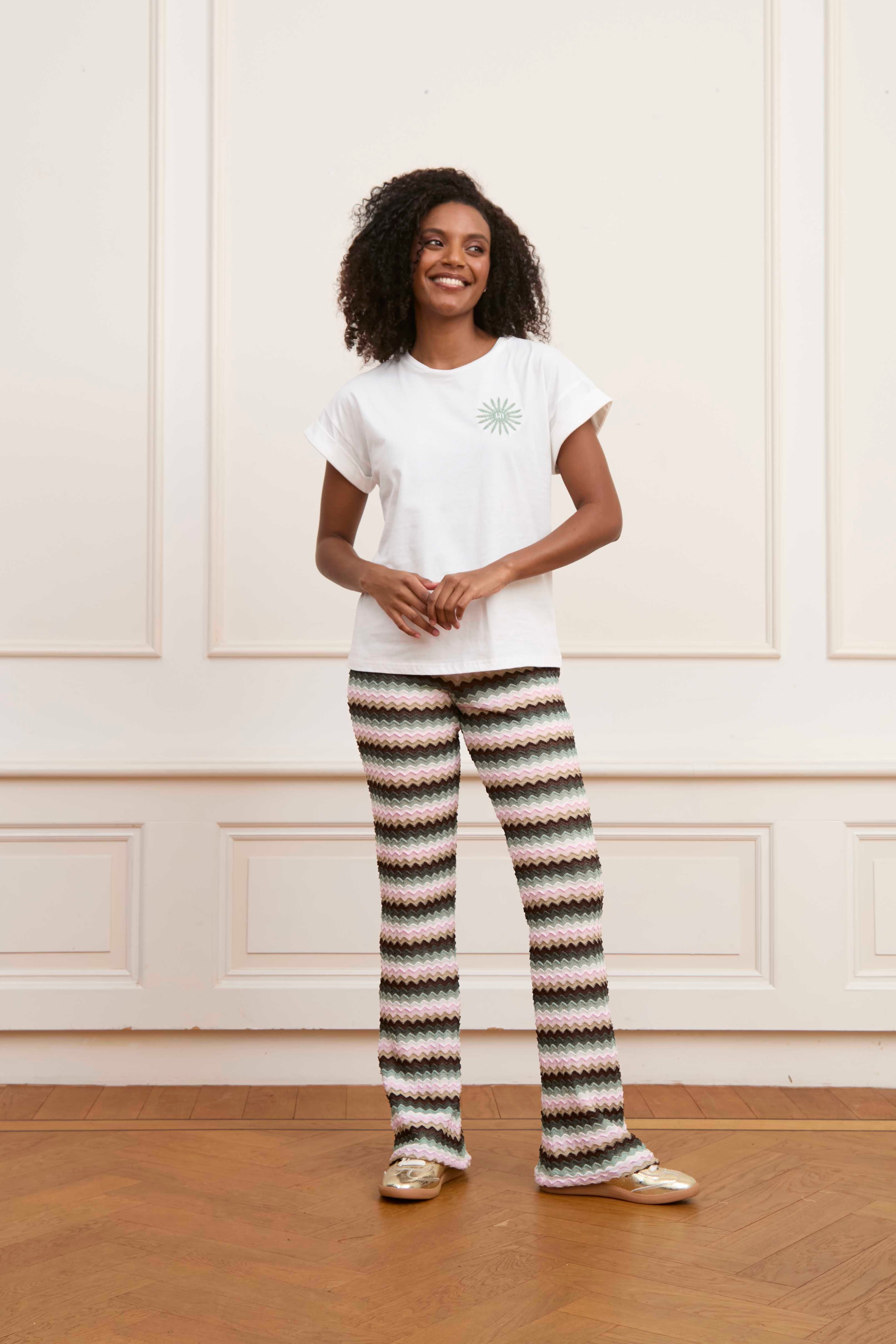 T-SHIRT LILOU LOFTY MANNER OFF WHITE