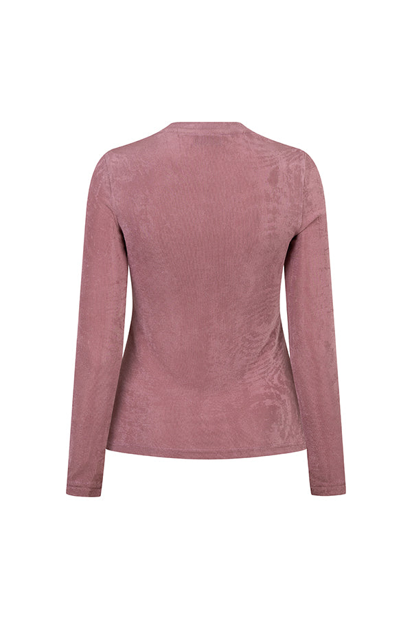 Lofty Manner Top Mauve Pink