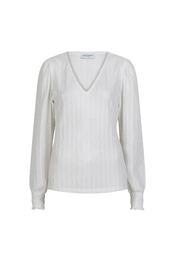 Lofty Manner Top Katherine White