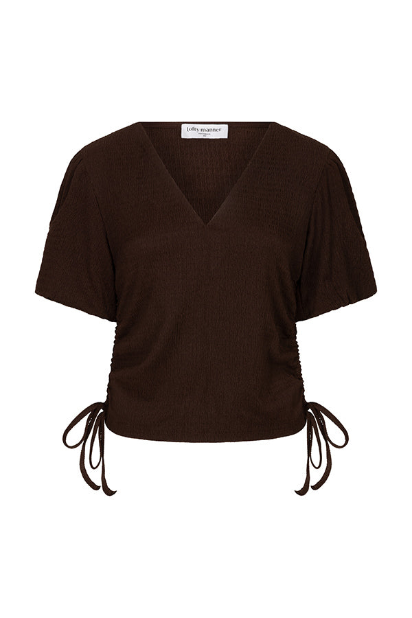 Lofty manner Top Silly Brown