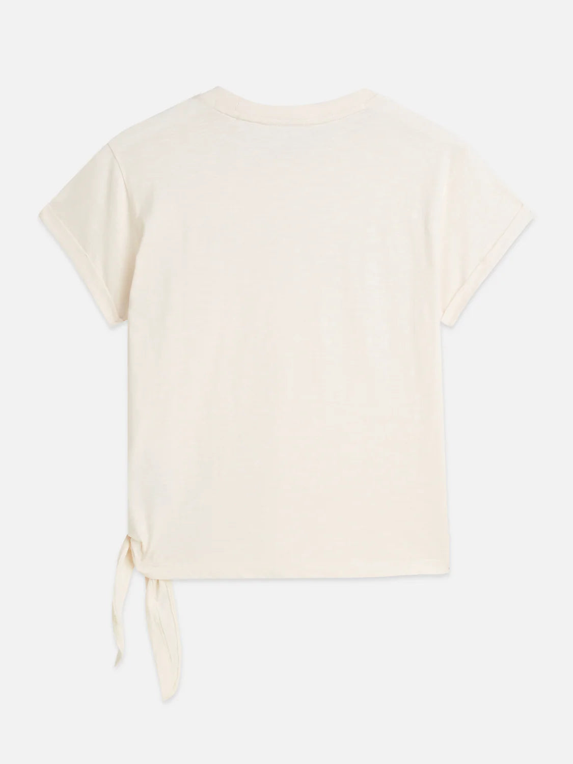 Scotch&Soda Artwork Knot T-shirt Eggnog