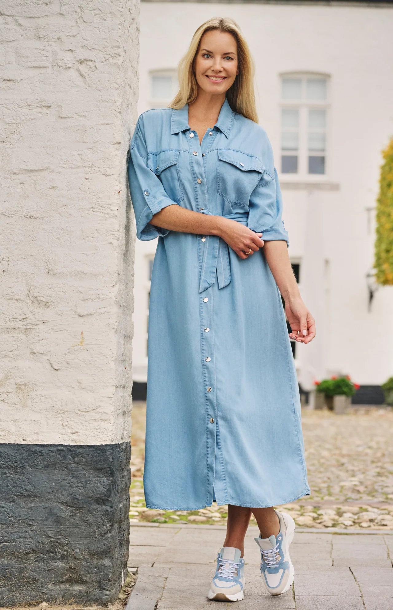 Zoso Jurk Roos Light Denim