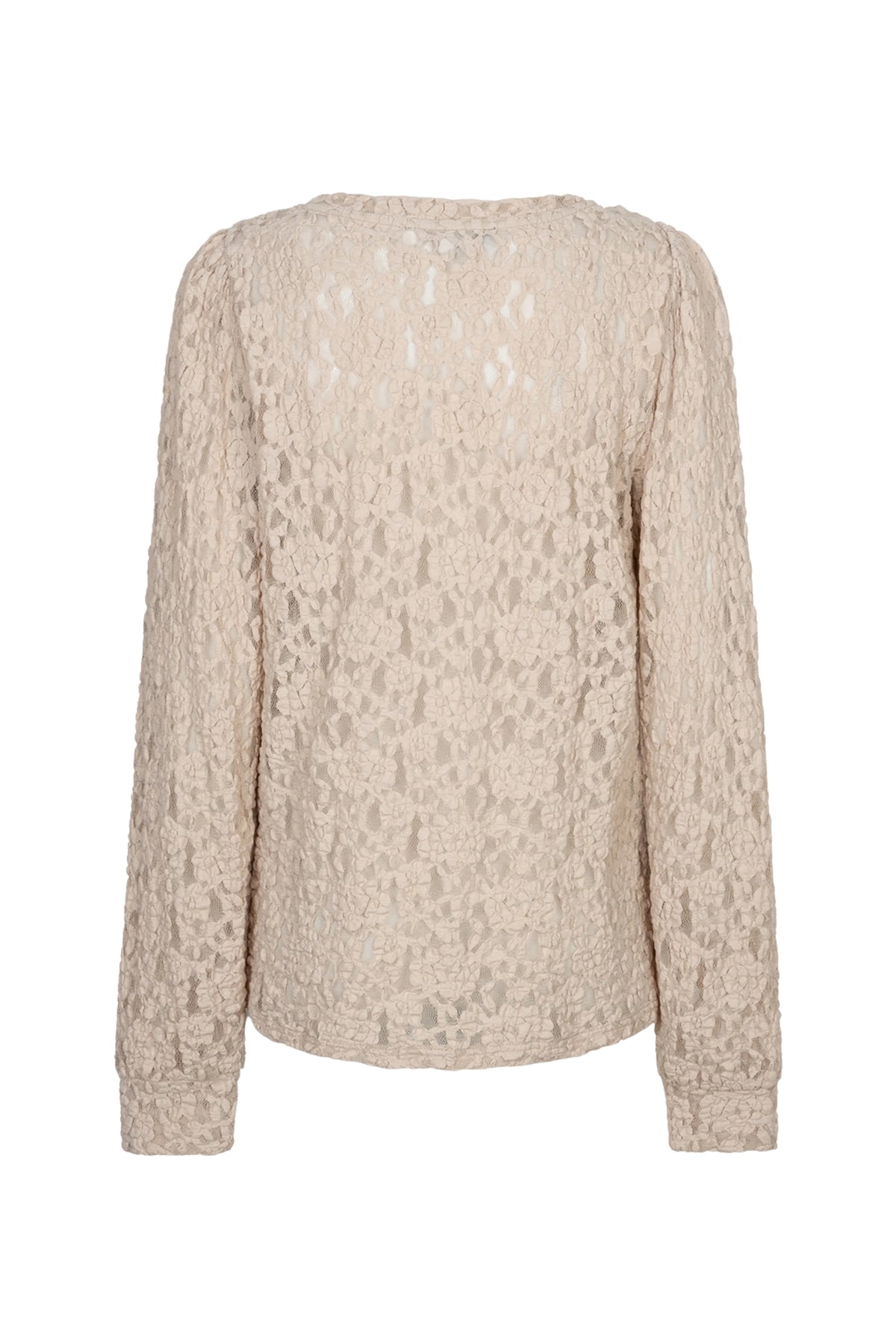 Red Button Top Lace Stone